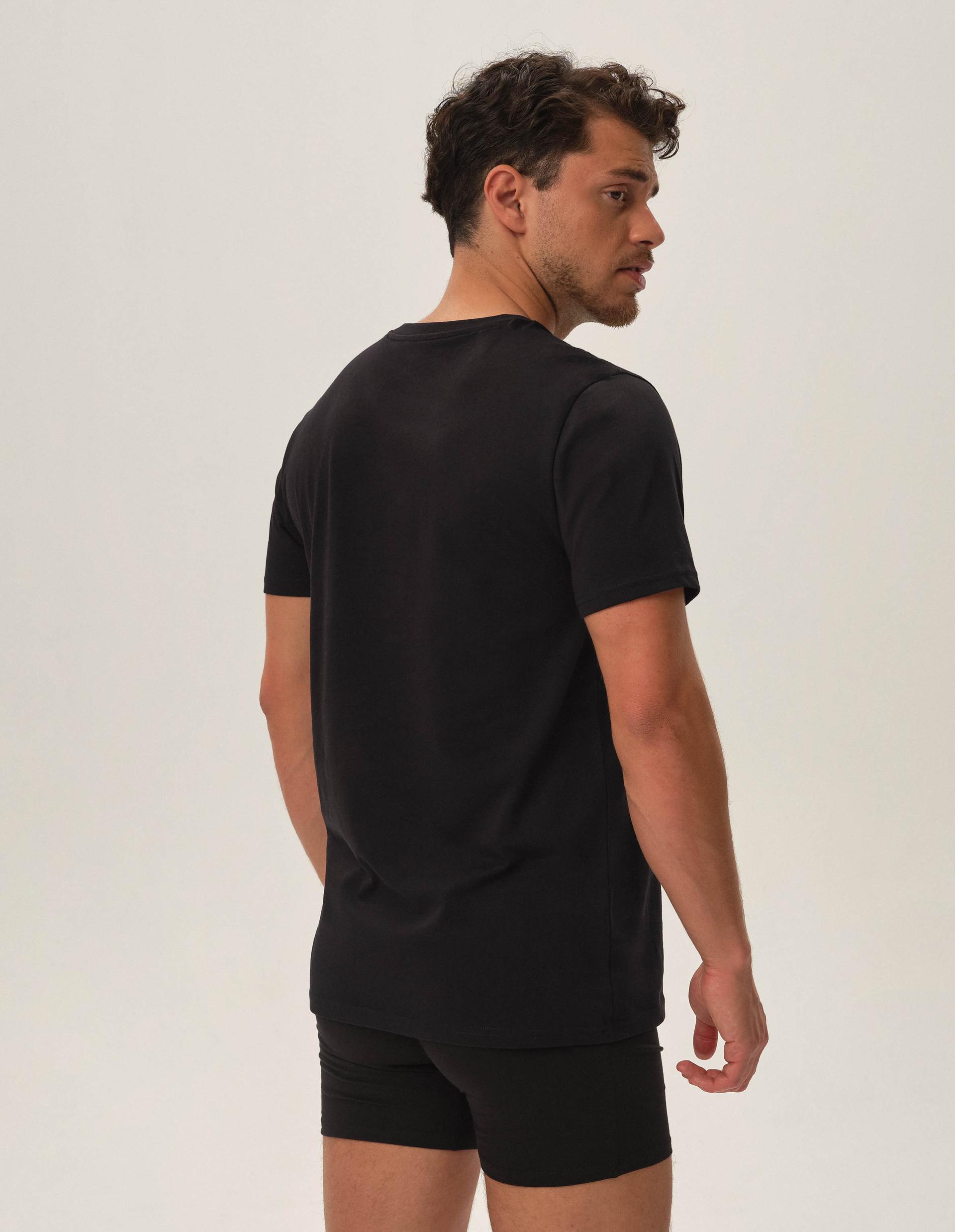 T-shirt Actual 2-pack Black 3