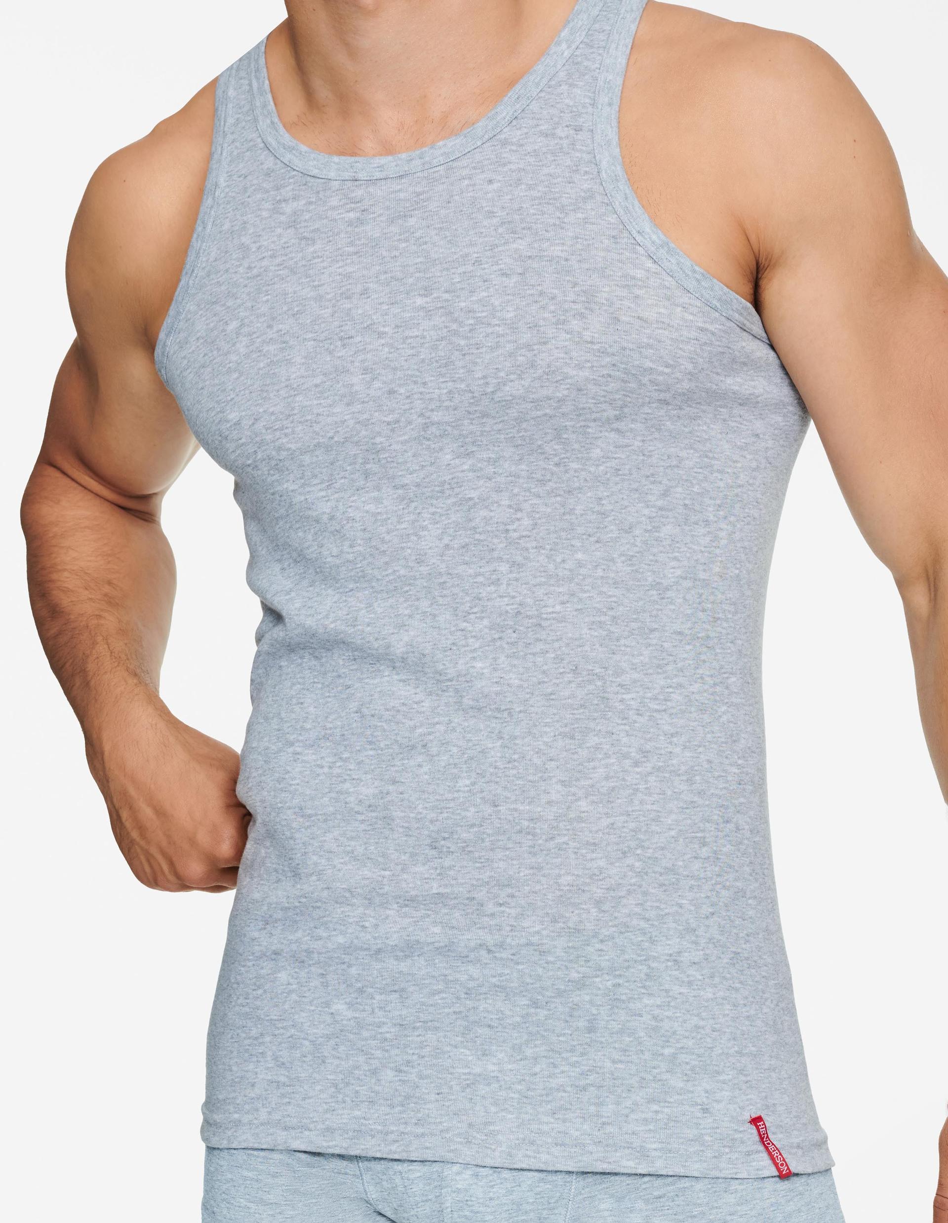 Cotton undershirt Grey 3