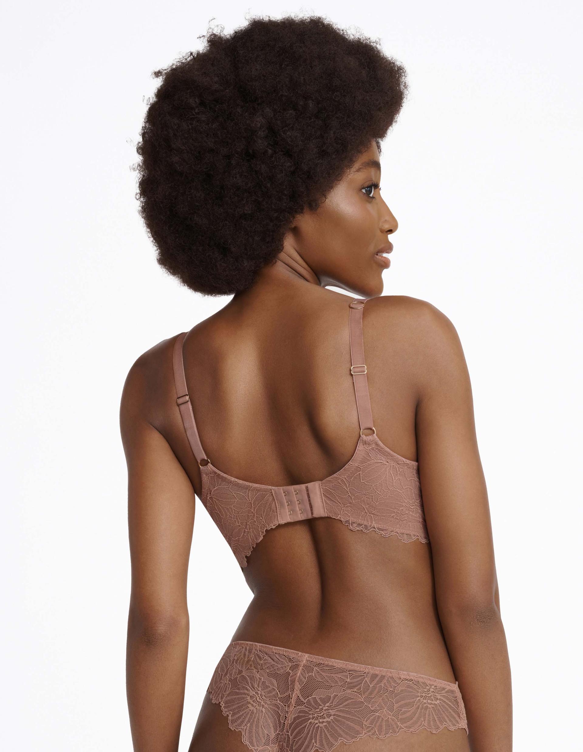 Padded bra Ideally brown 2