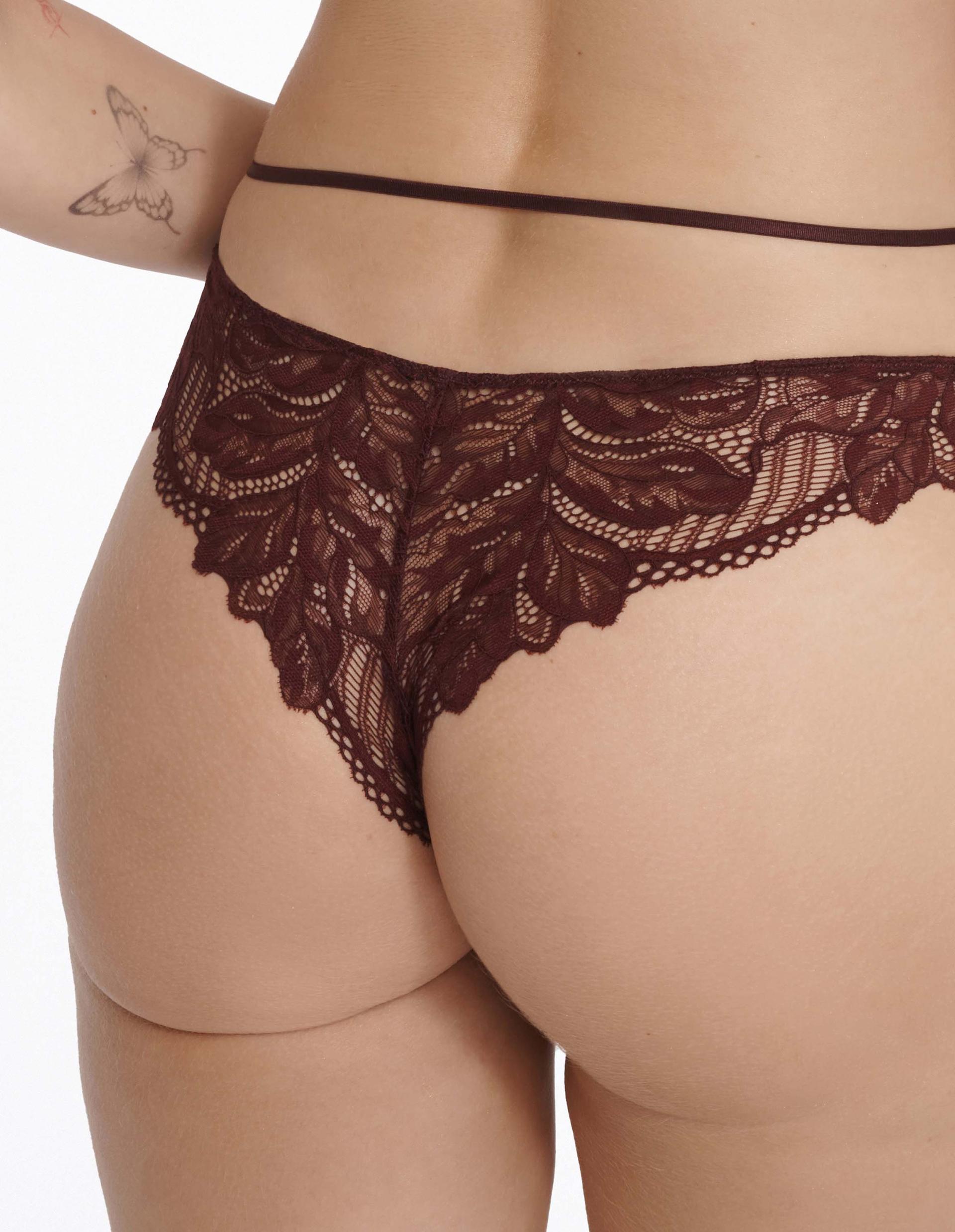 Thongs Insoley maroon 4