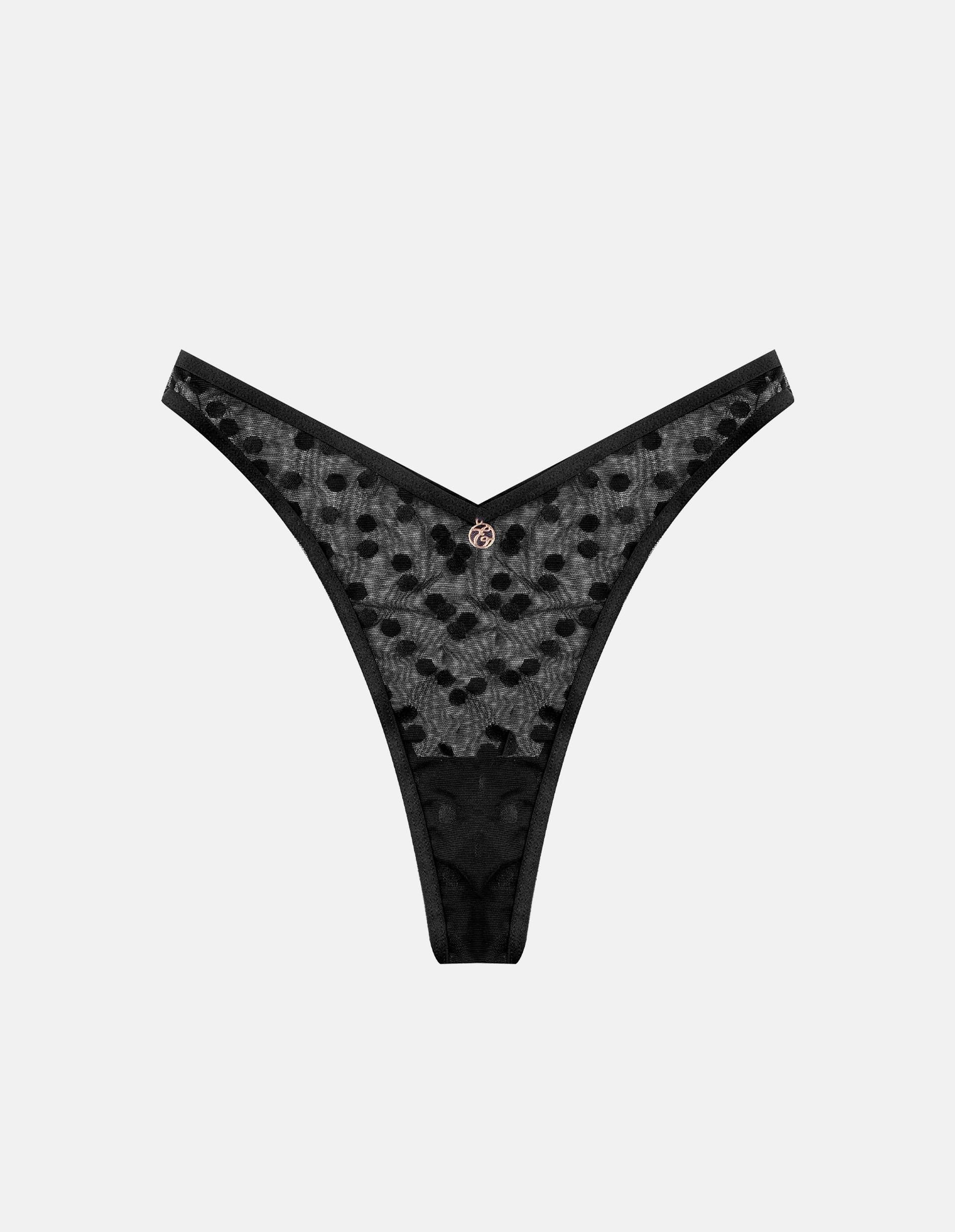 Thongs Izzie Black 6