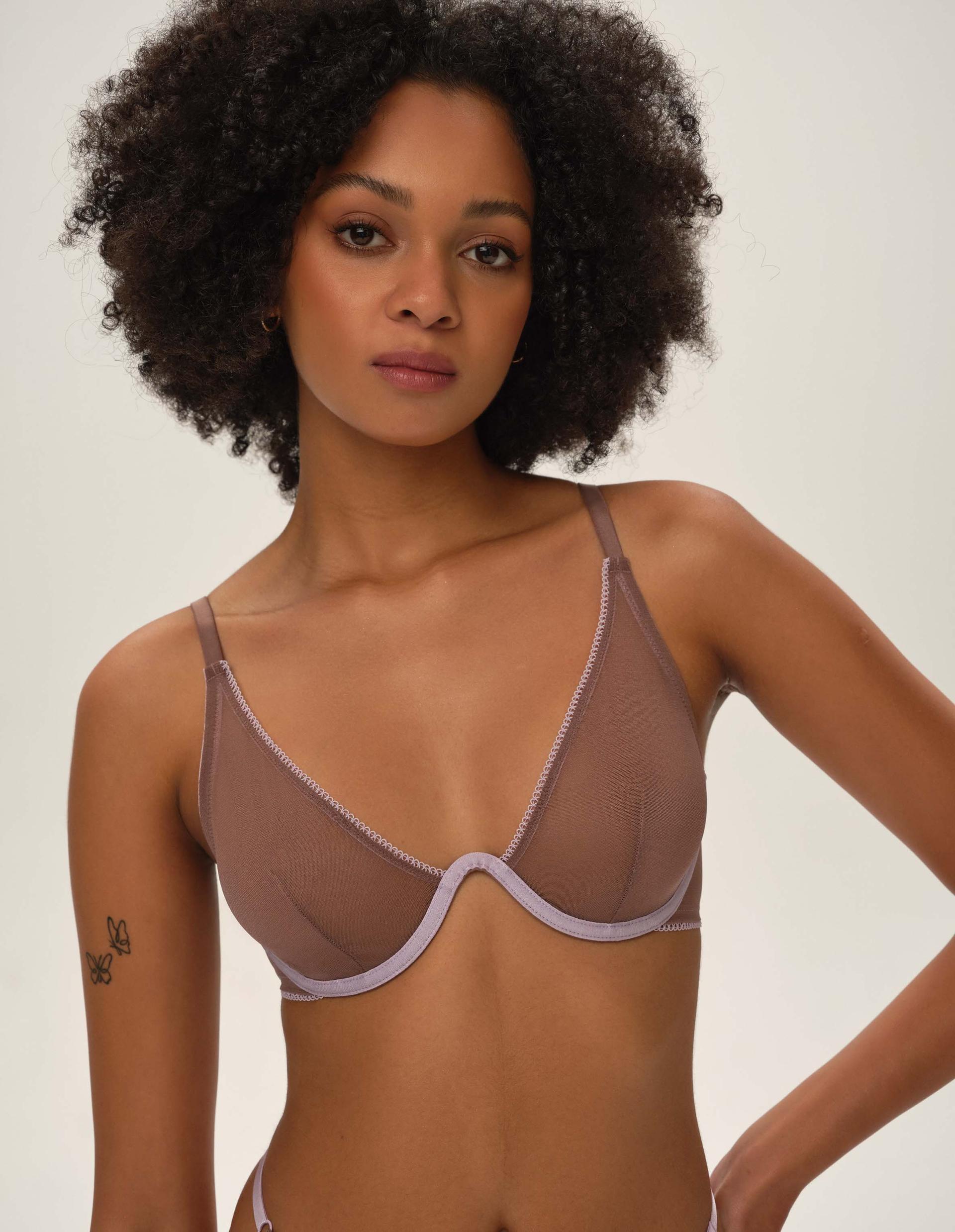 Soft bra Bloovii Oceaniq brown 1