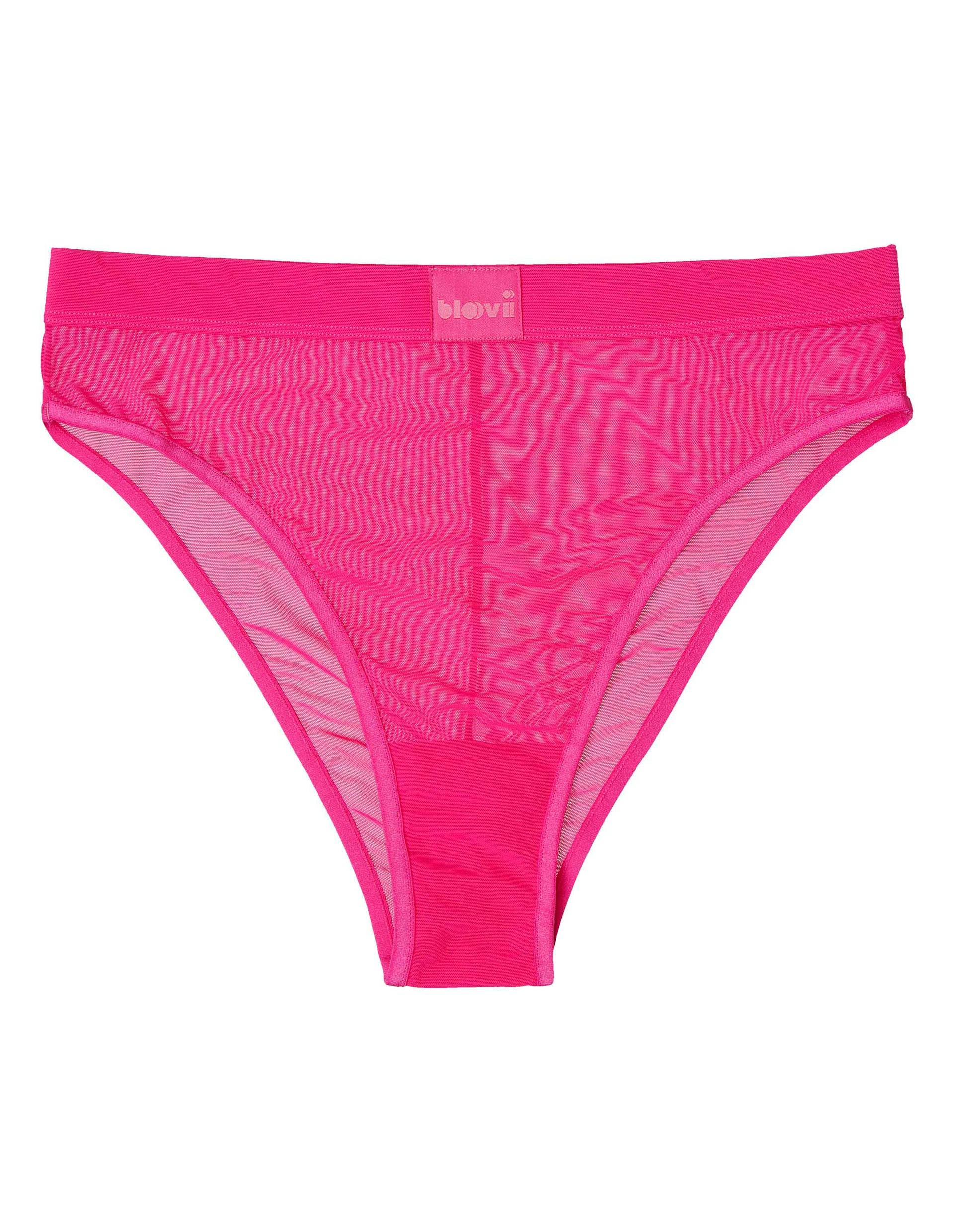High-waisted panties Bloovii Oui pink 3