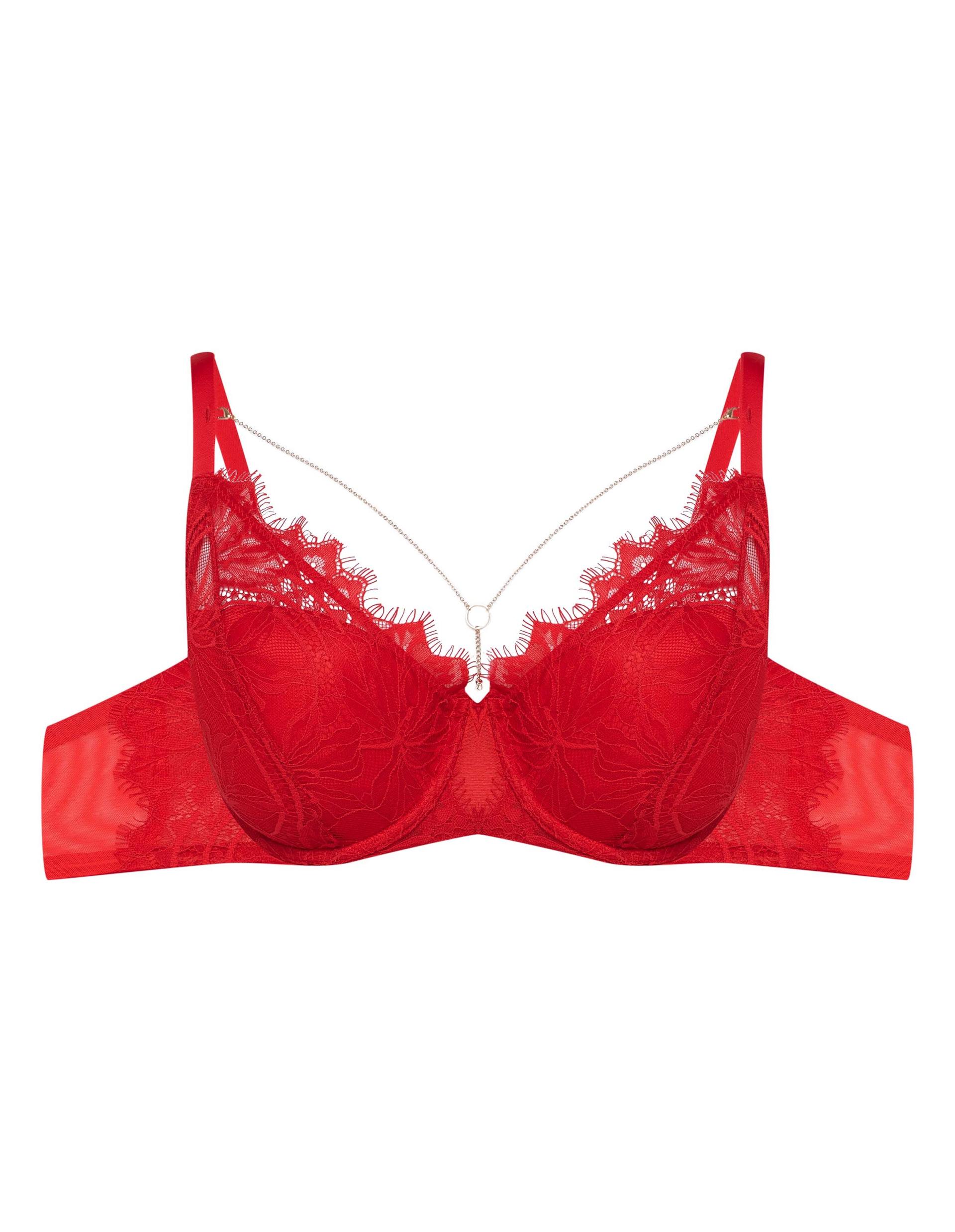 Padded bra Oksana Red 5