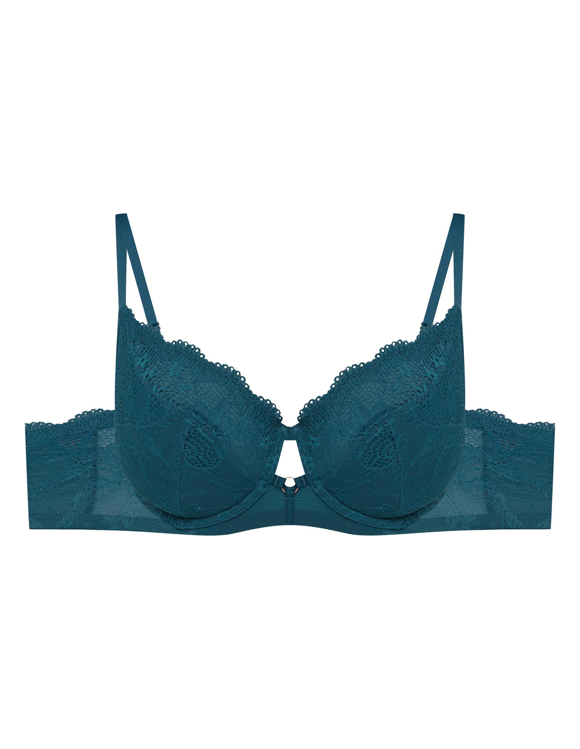 Semi-padded bra Tarot Green 4