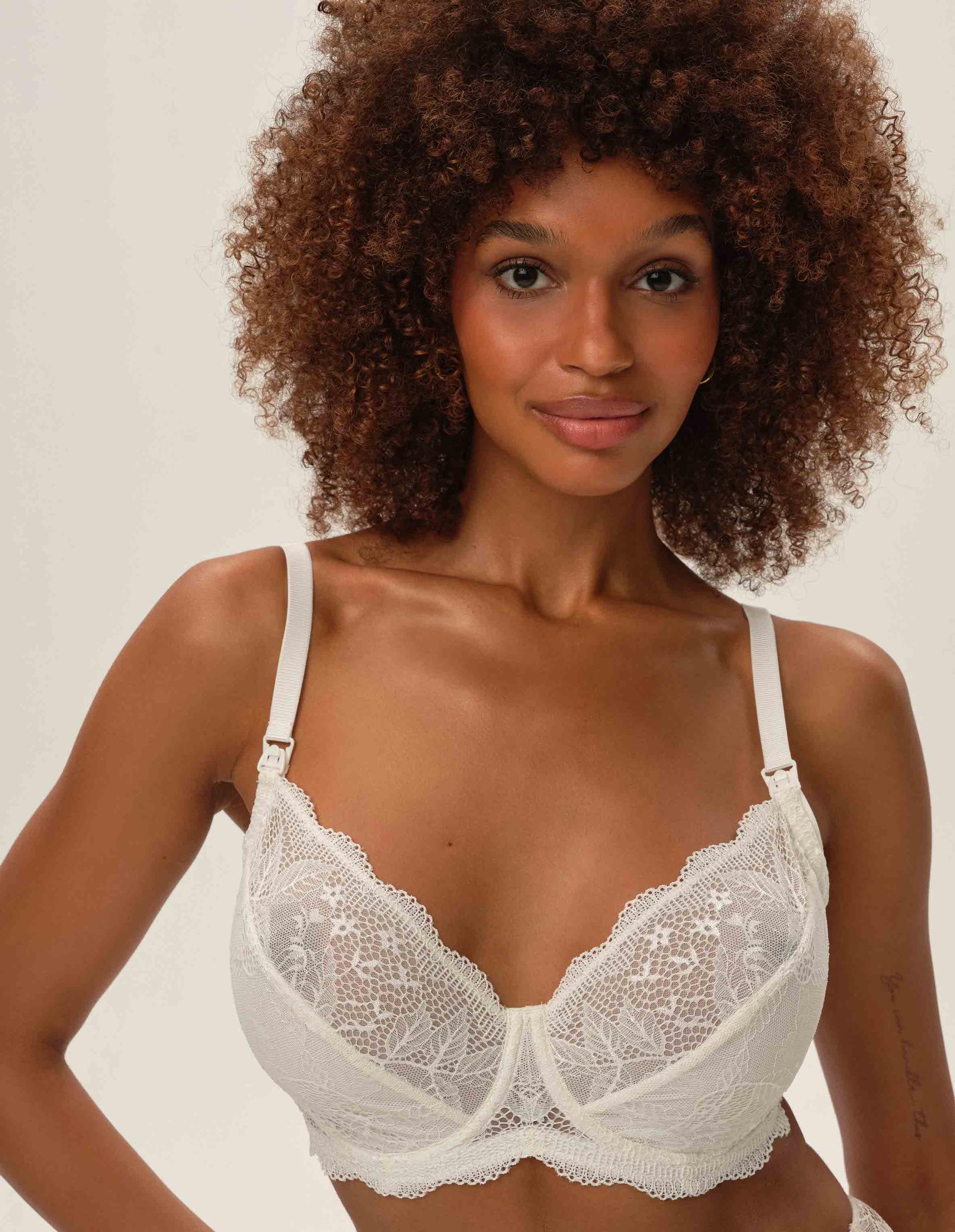 Maternity bra Entri White 2