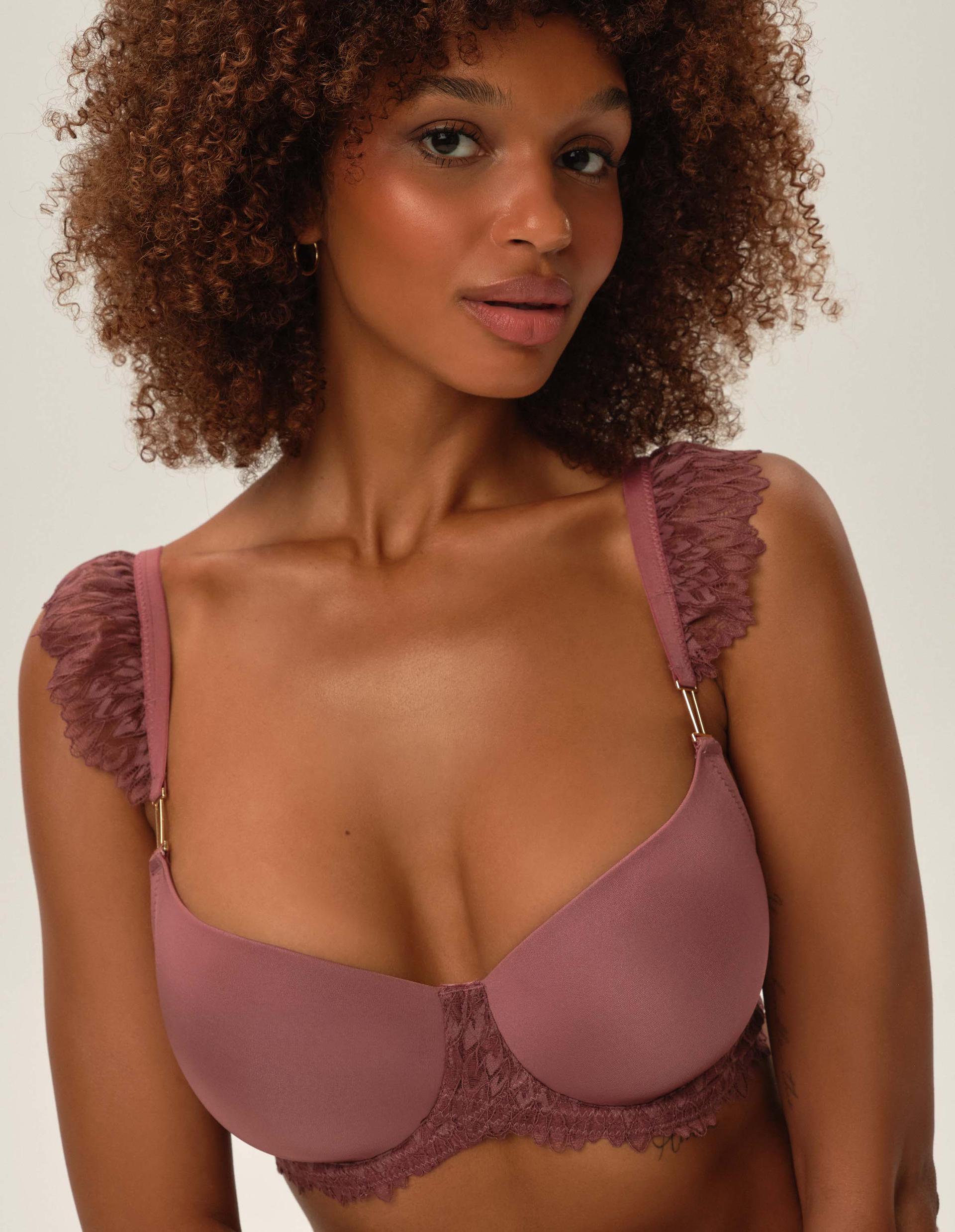 Padded bra Ofiel pink 4