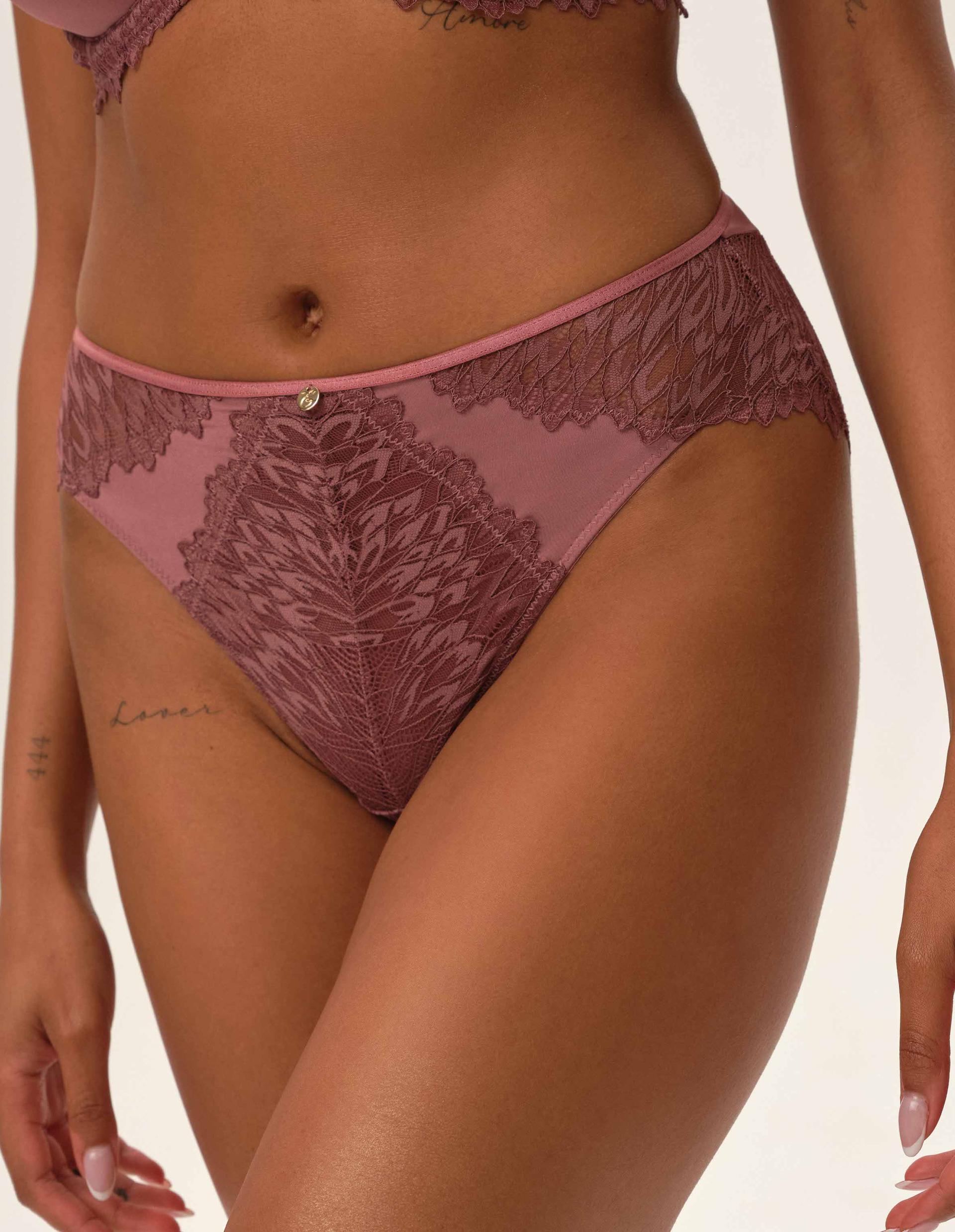 High-waisted panties Ofiel pink 2
