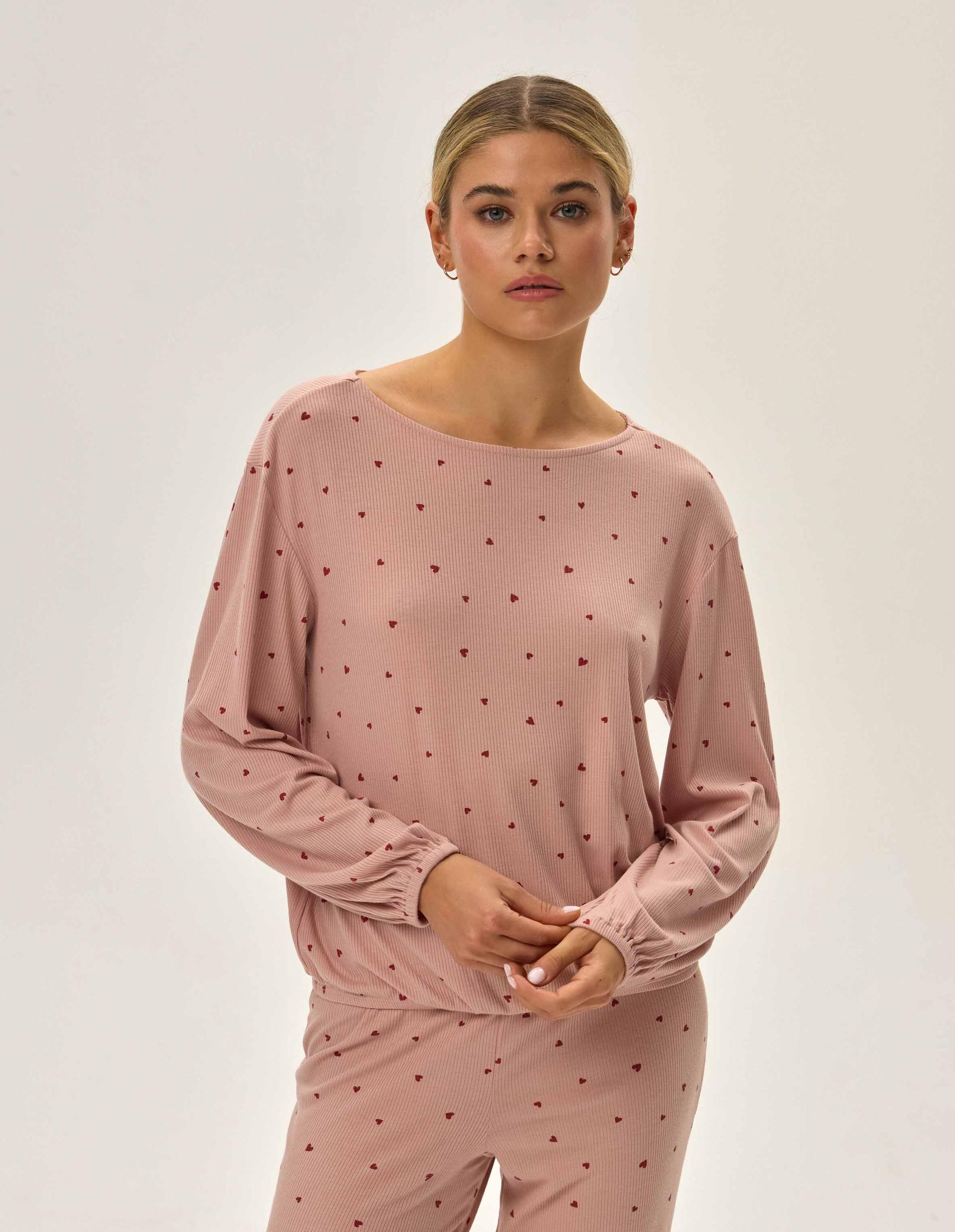 Ladies set Janna pink 2