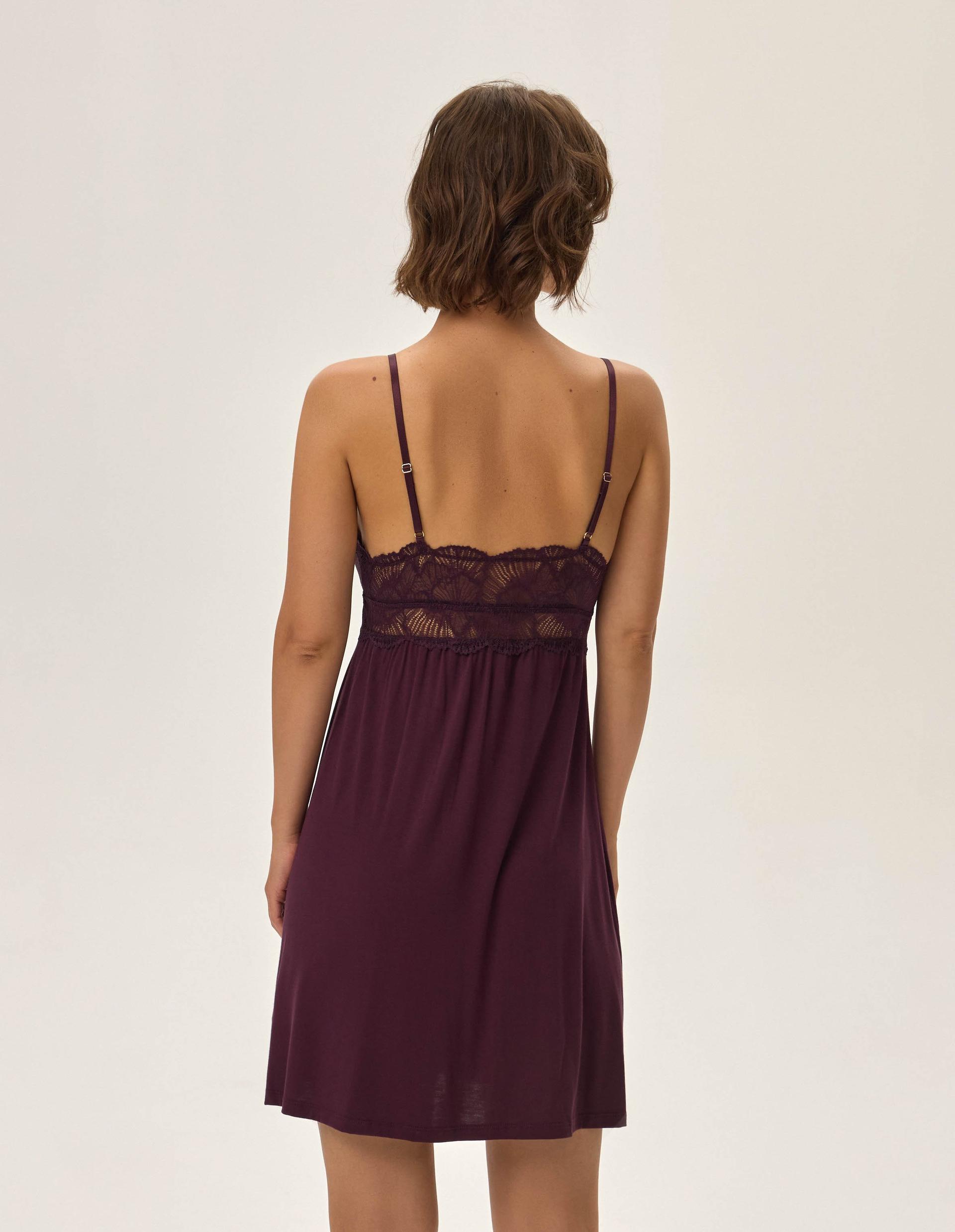 Nightgown Joslyn maroon 3