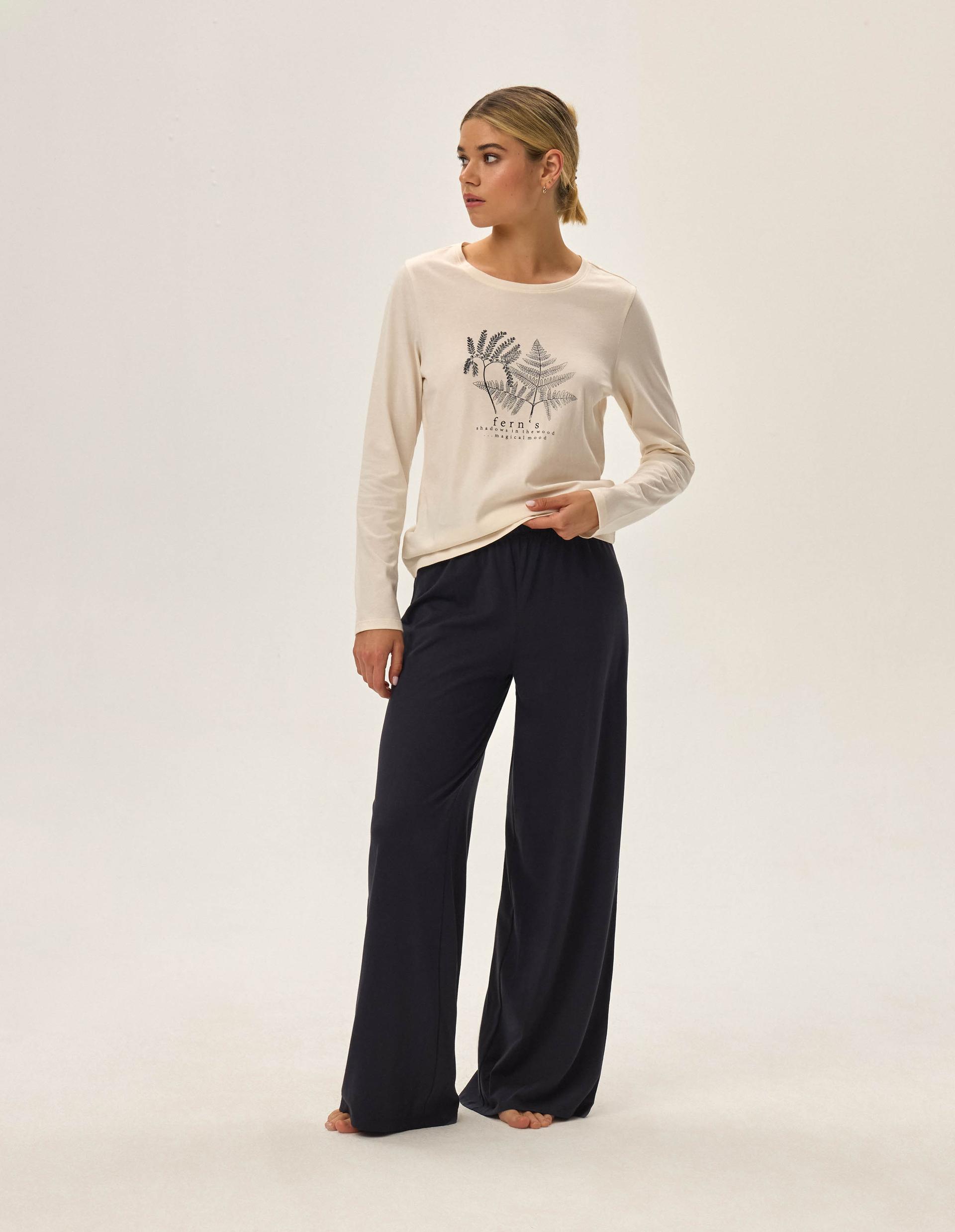 Pyjamas Jeda cream 1