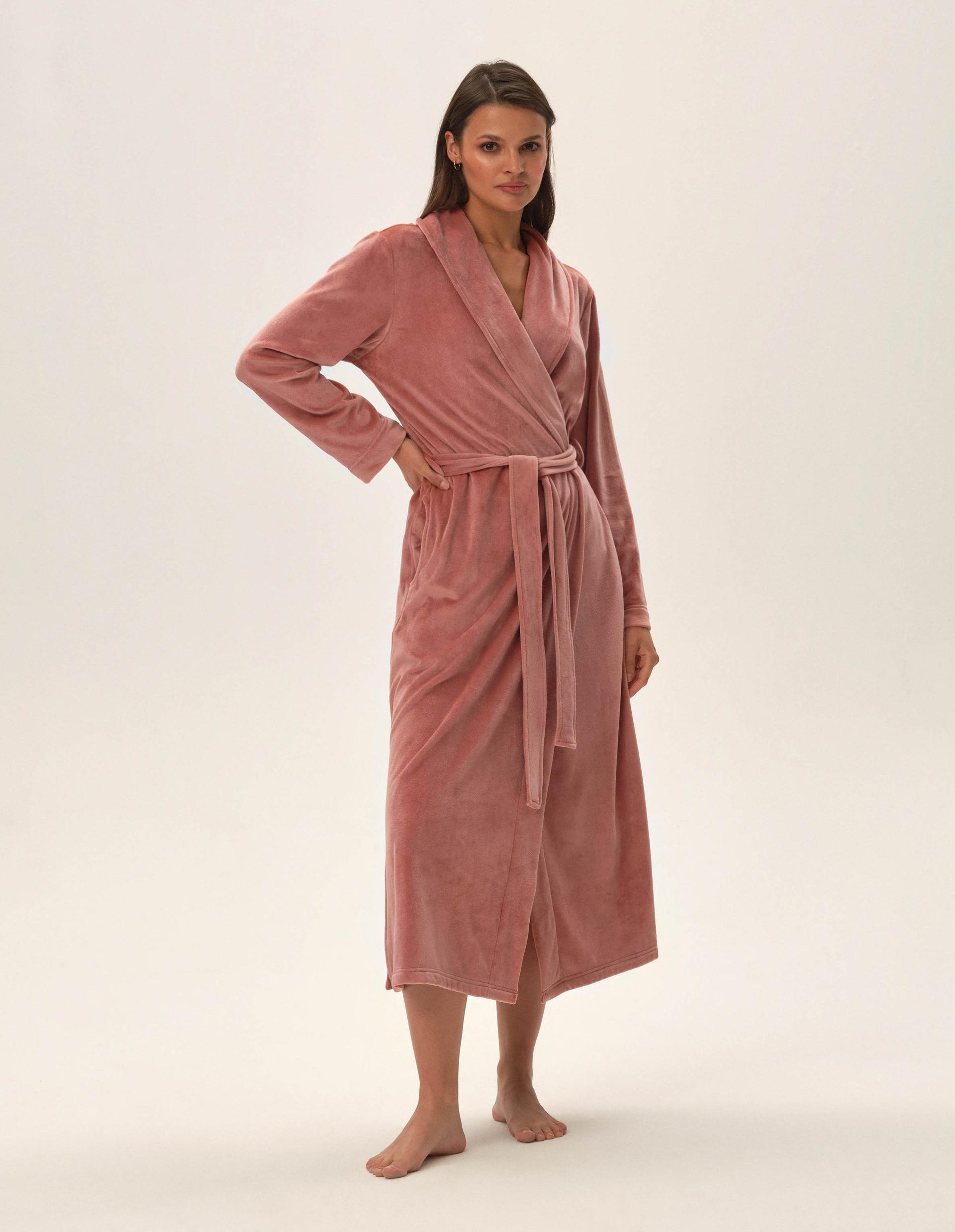 Robe Joice maroon 1