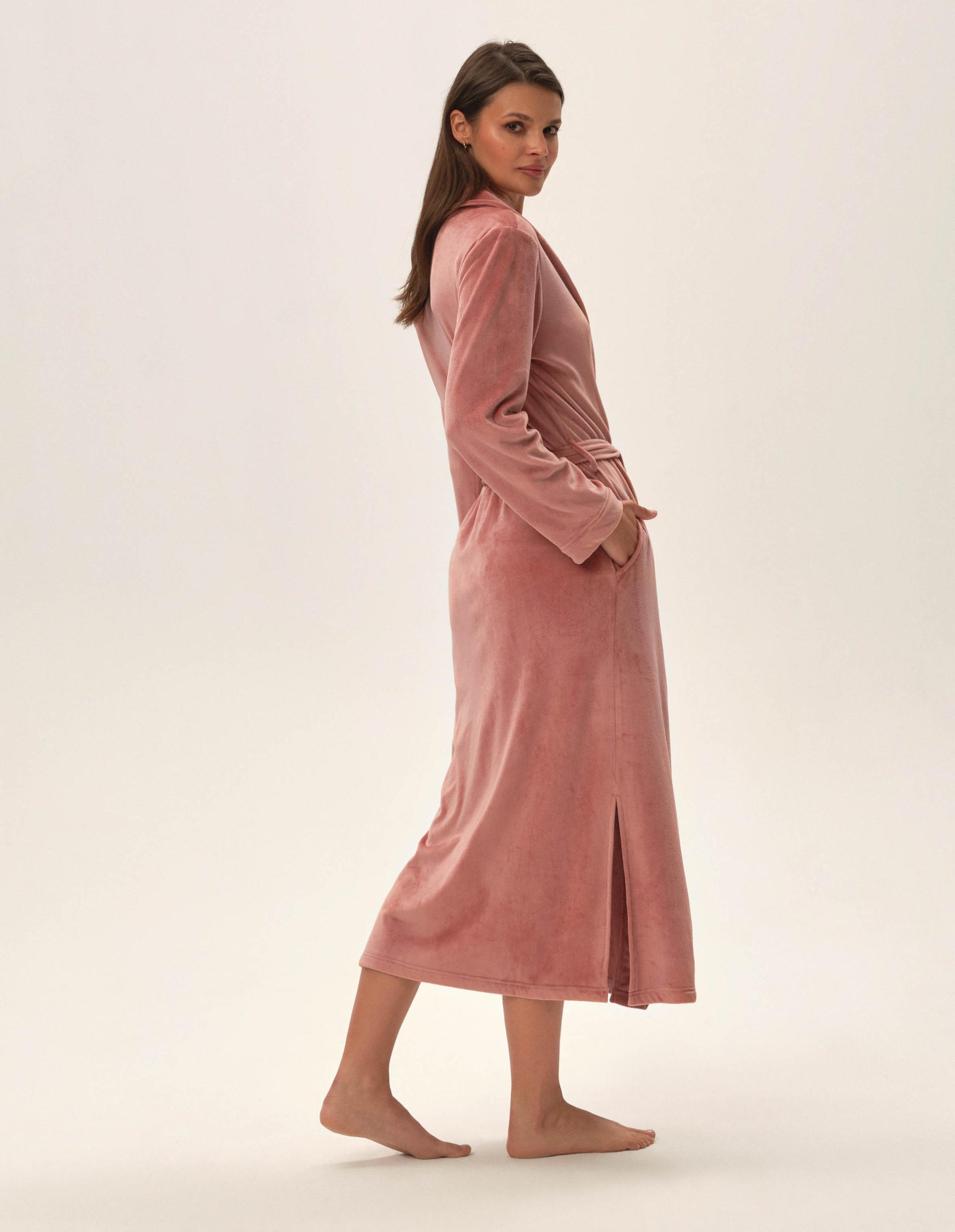 Robe Joice maroon 2