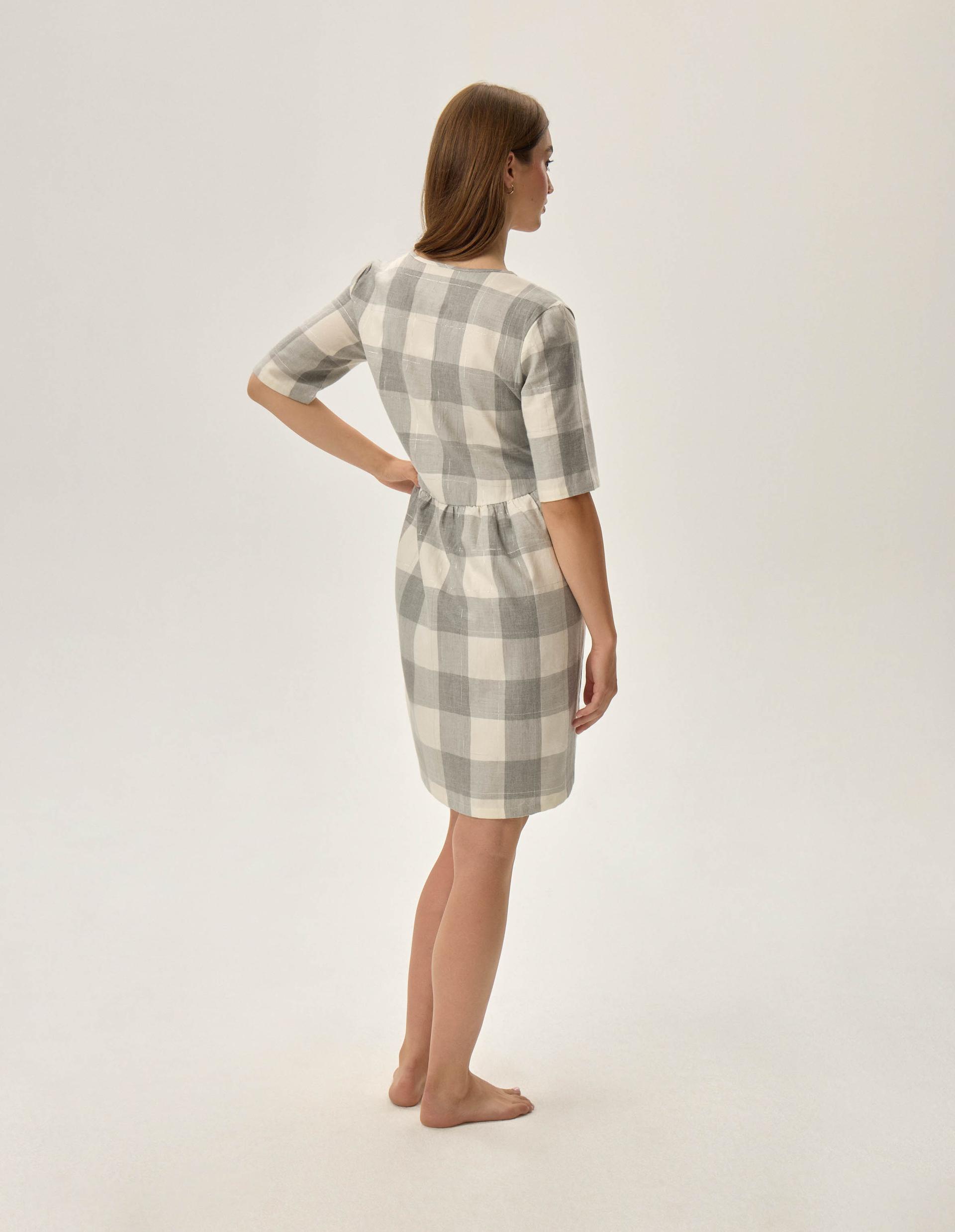 Koszula nocna Farris light-grey 4