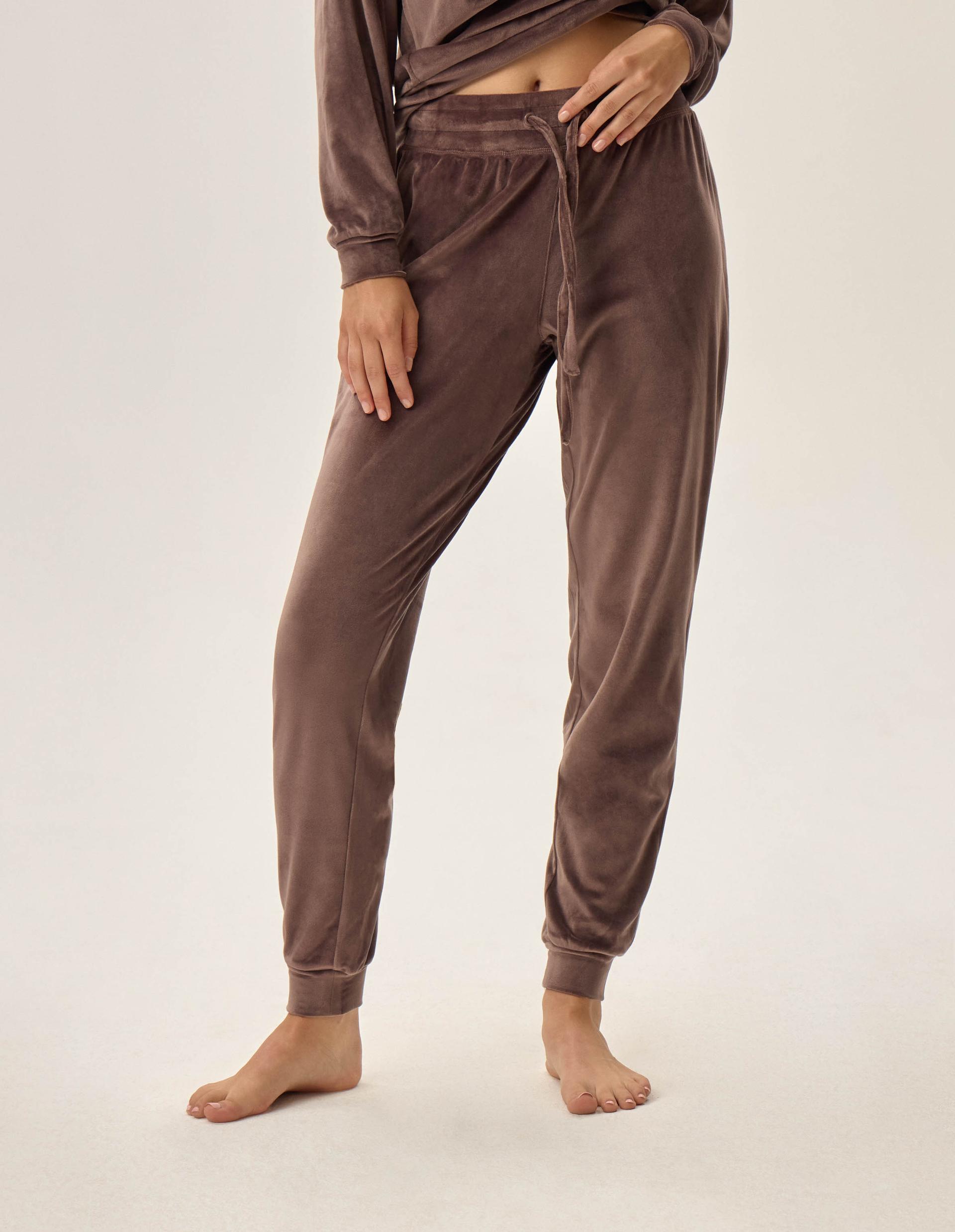 Welurowy dres Fain brown 4
