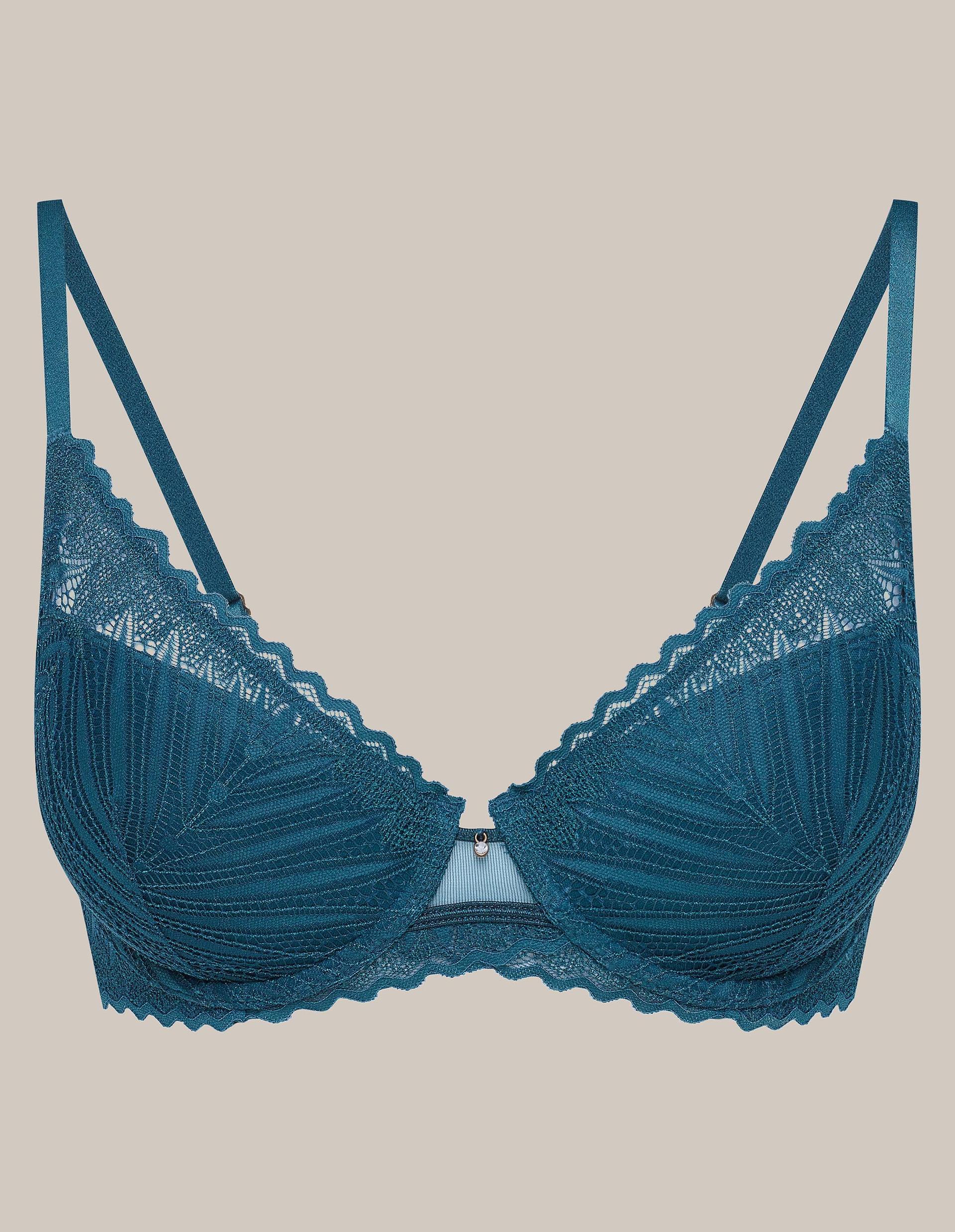 Biustonosz push-up Flore dark ​​green 4
