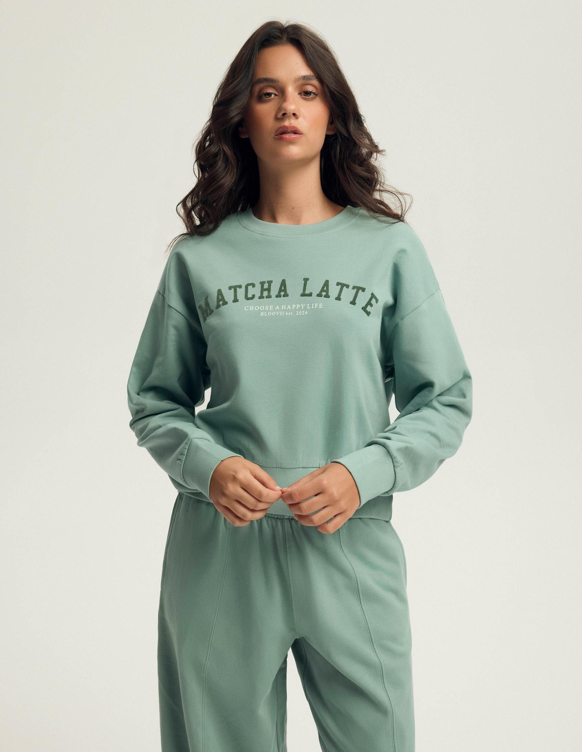 Sweatshirt Bloovii Keithan Green 2