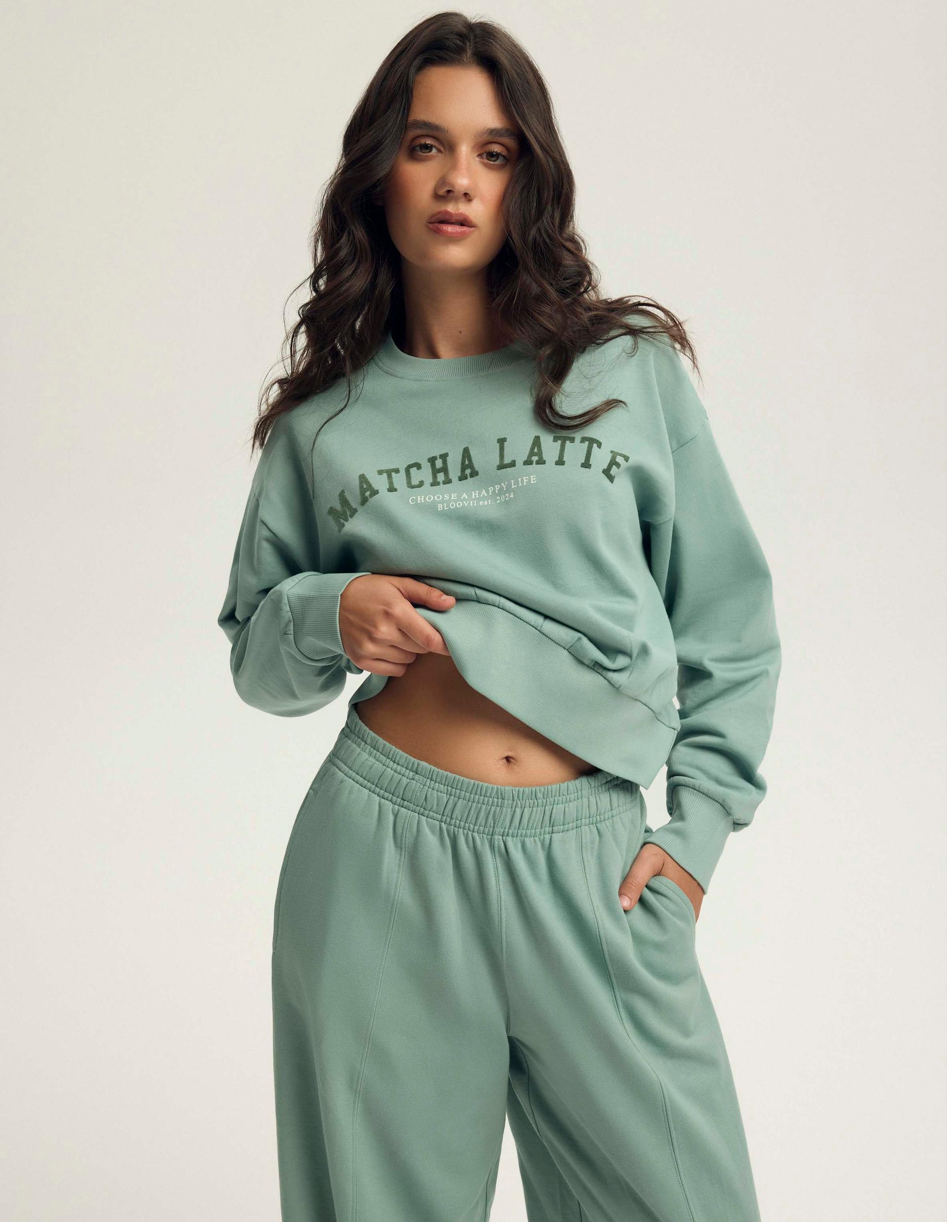 Sweatshirt Bloovii Keithan Green 4