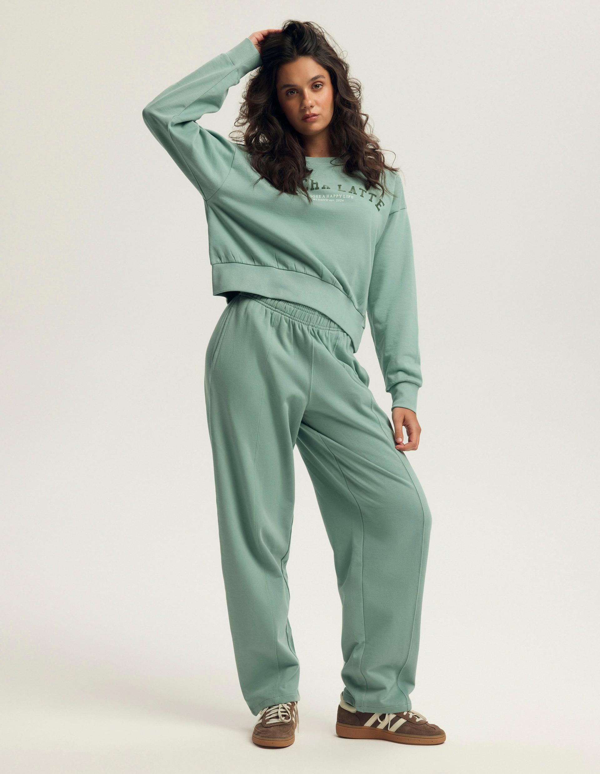 Sweatshirt Bloovii Keithan Green 7