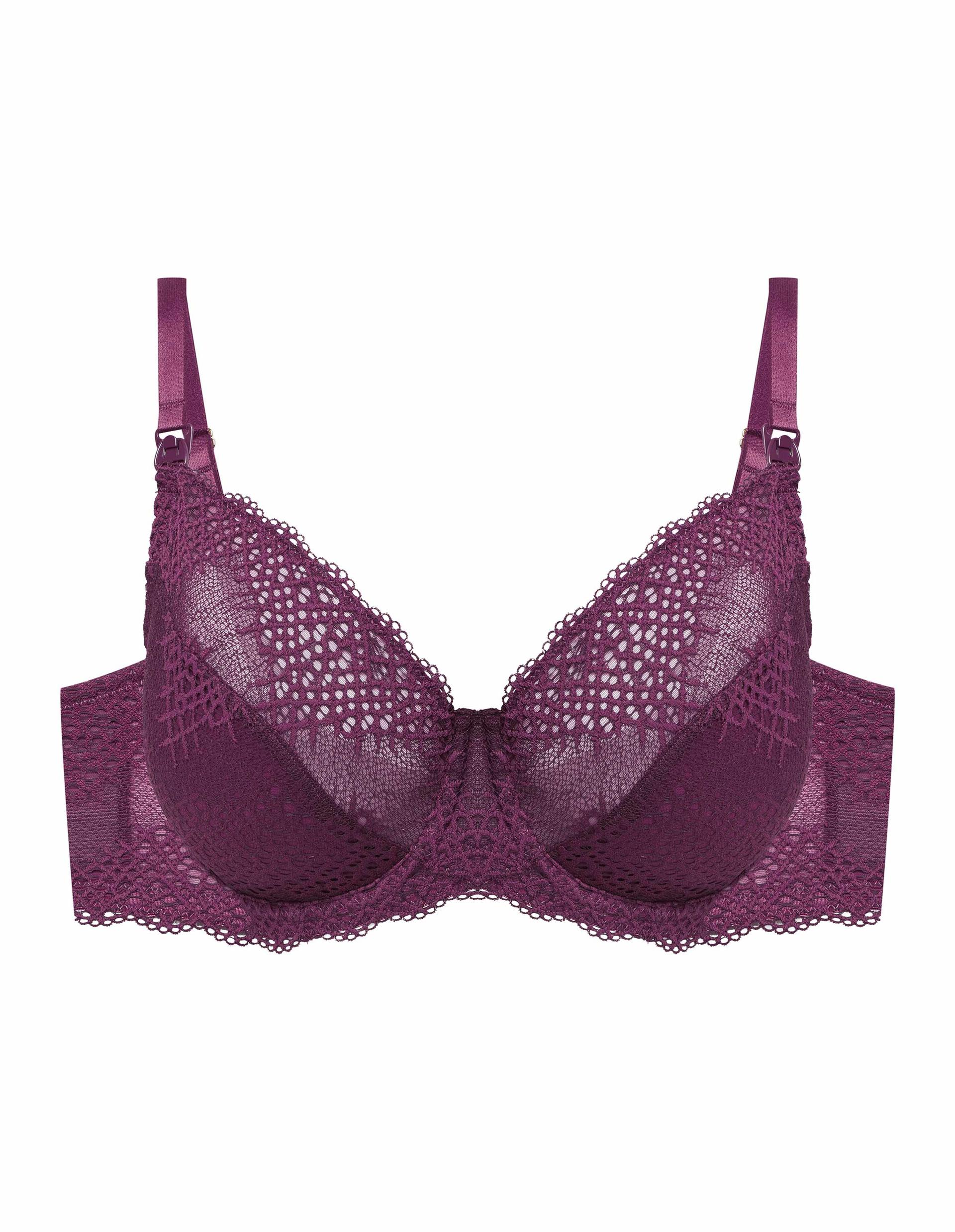 Maternity bra Caris maroon 6