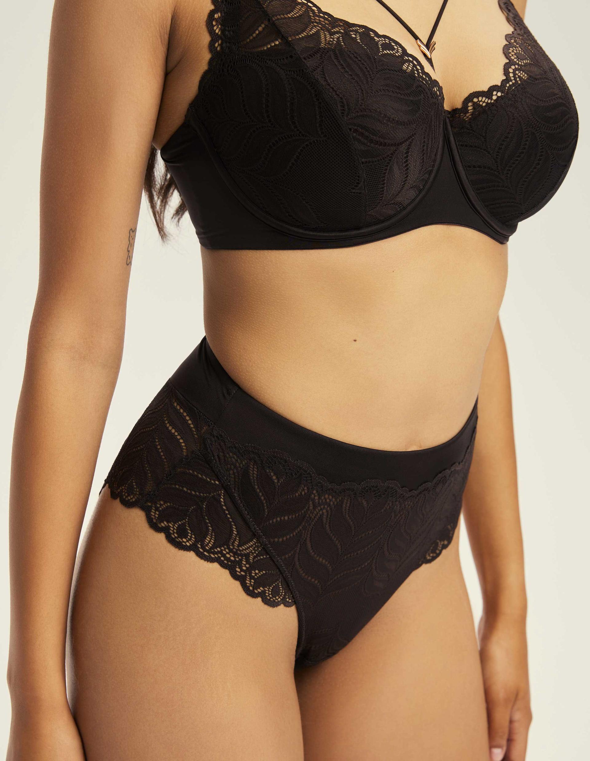 High-waisted panties Korin brown 2