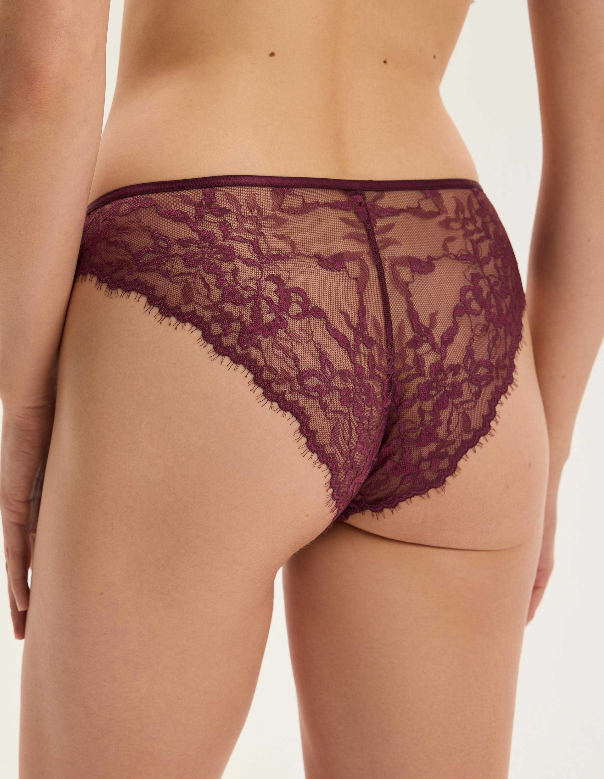 Panties Cloe maroon 3