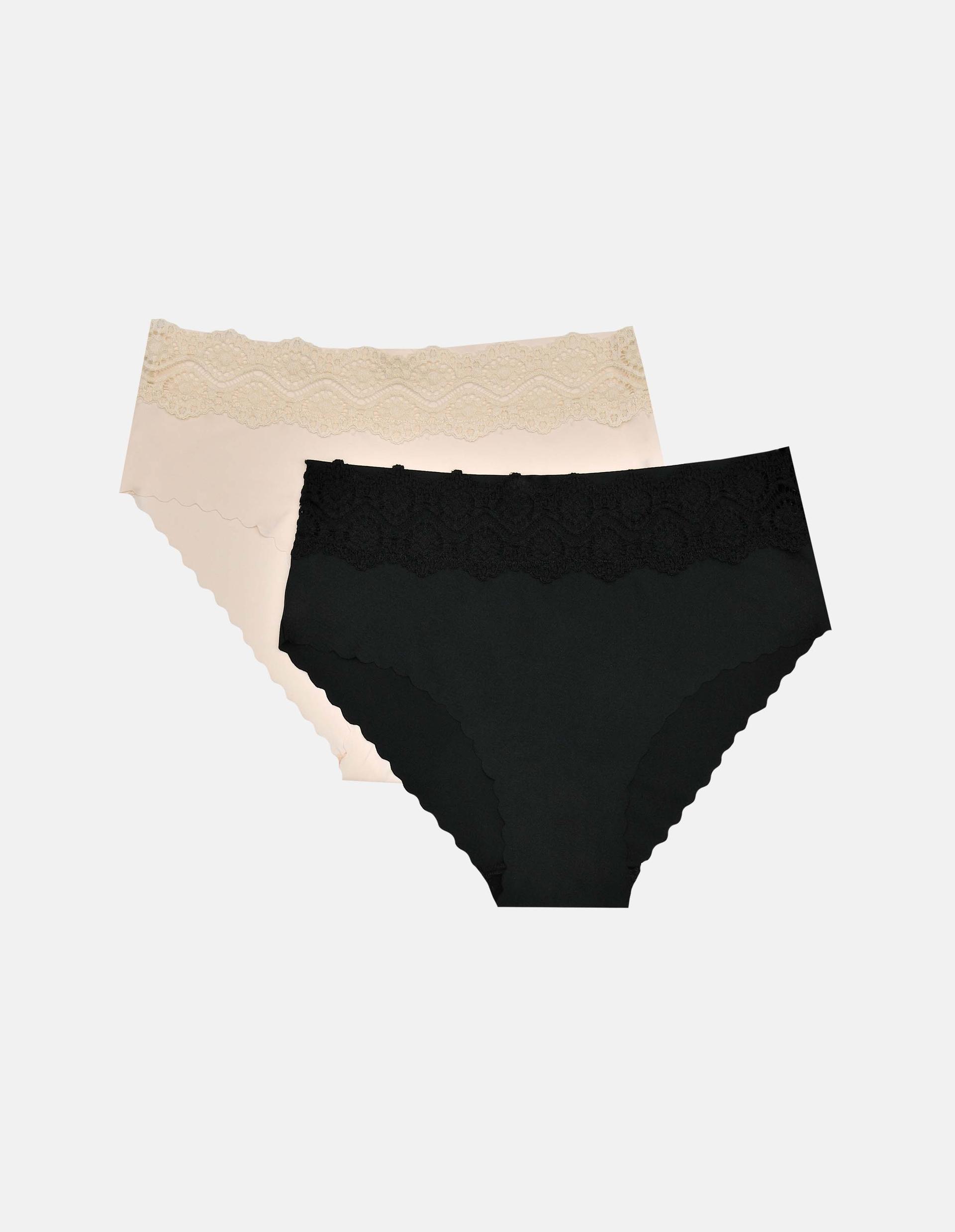 Slip Pearl (Doppelpack) Schwarz 2