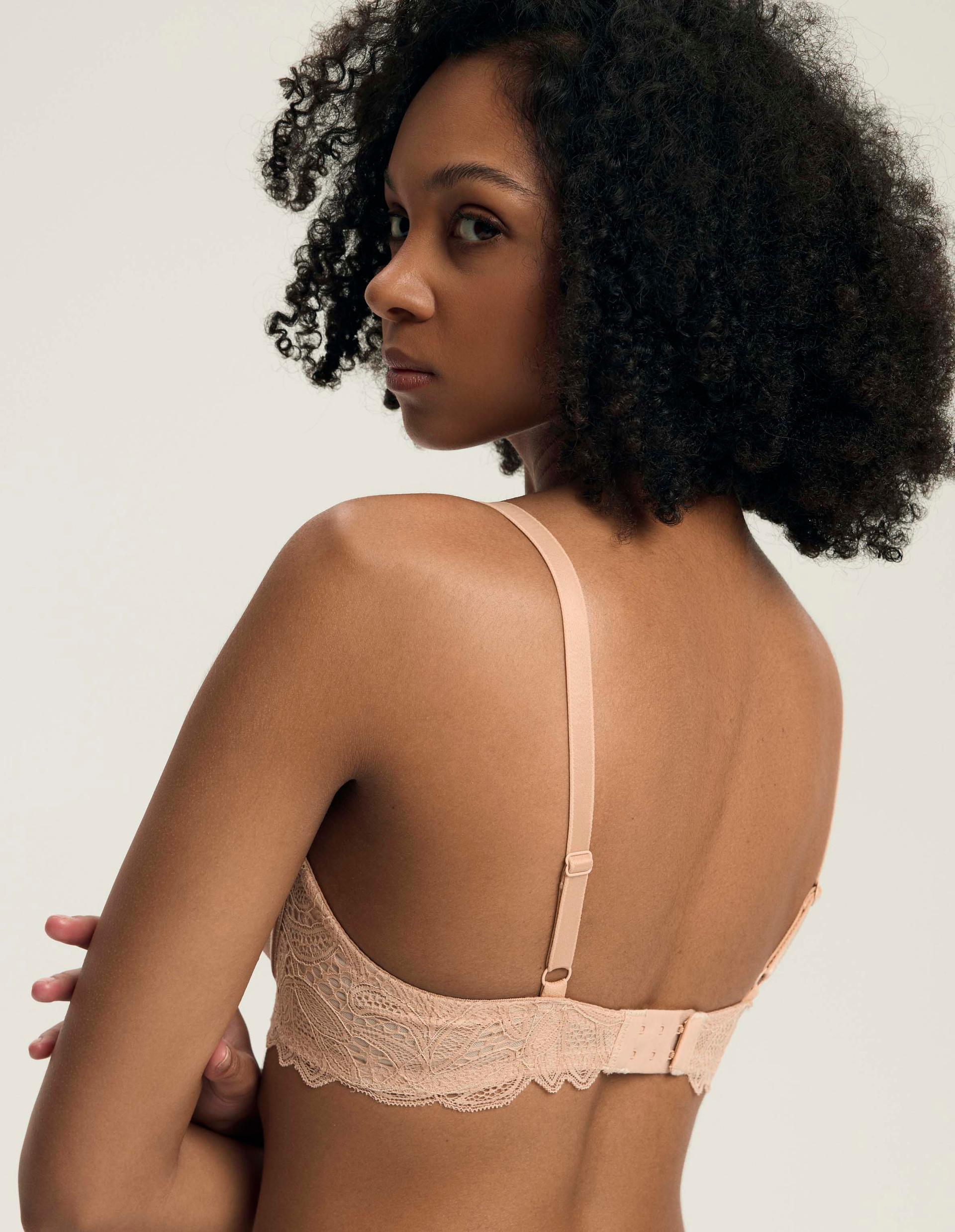 Biustonosz push-up Delis brown 4