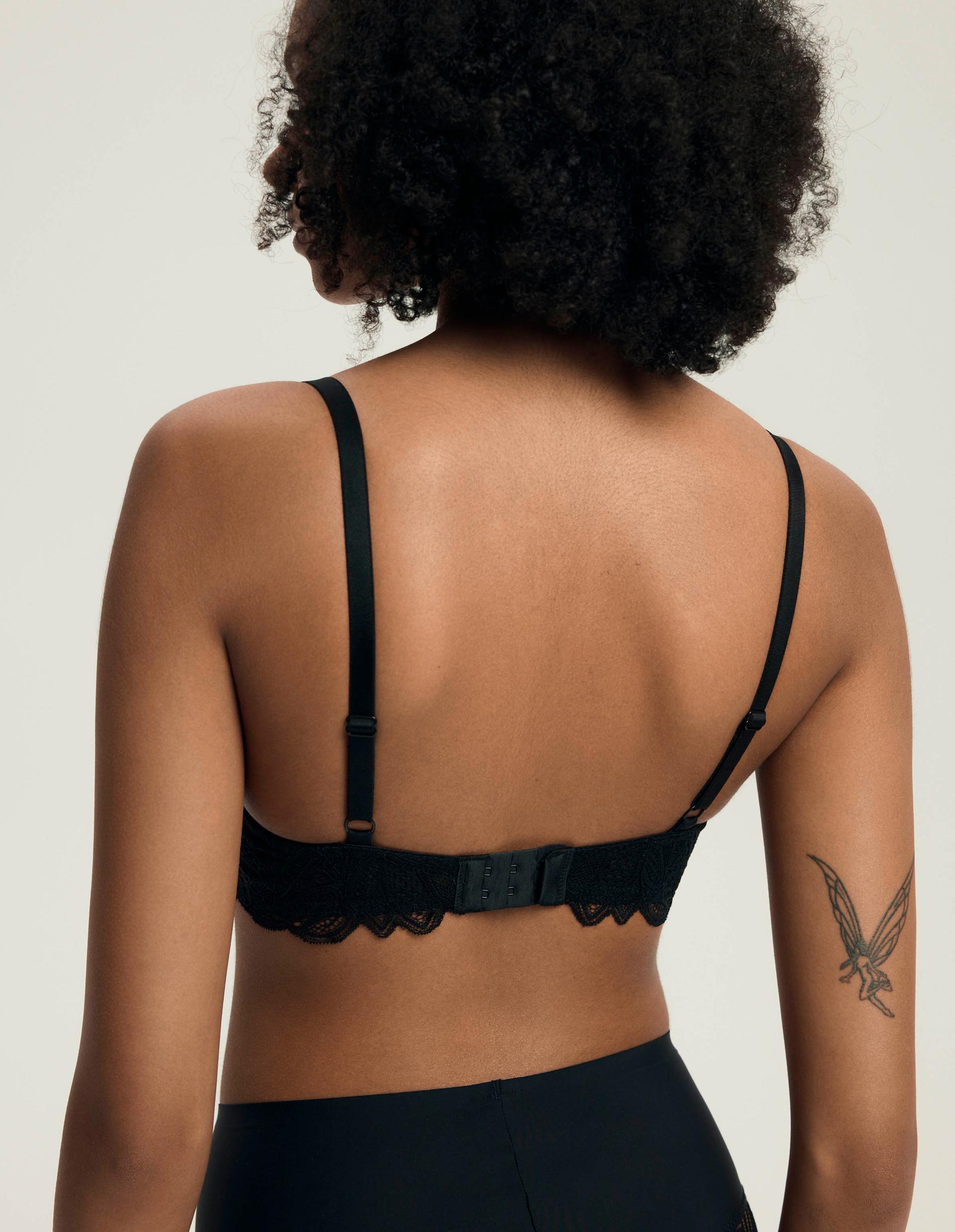 Biustonosz push-up Delis Black 4