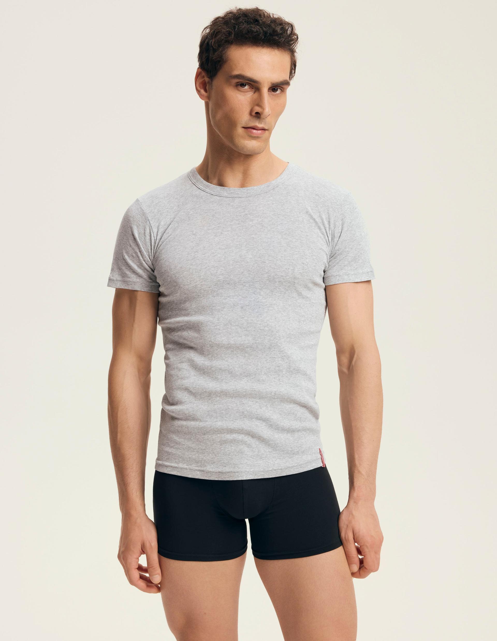 Cotton T-shirt Grey 1