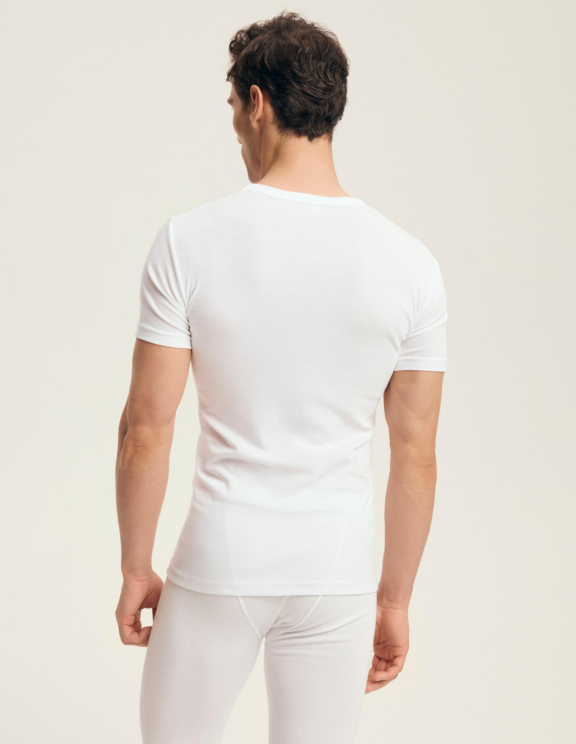 T-shirt z Bawełny biały 3