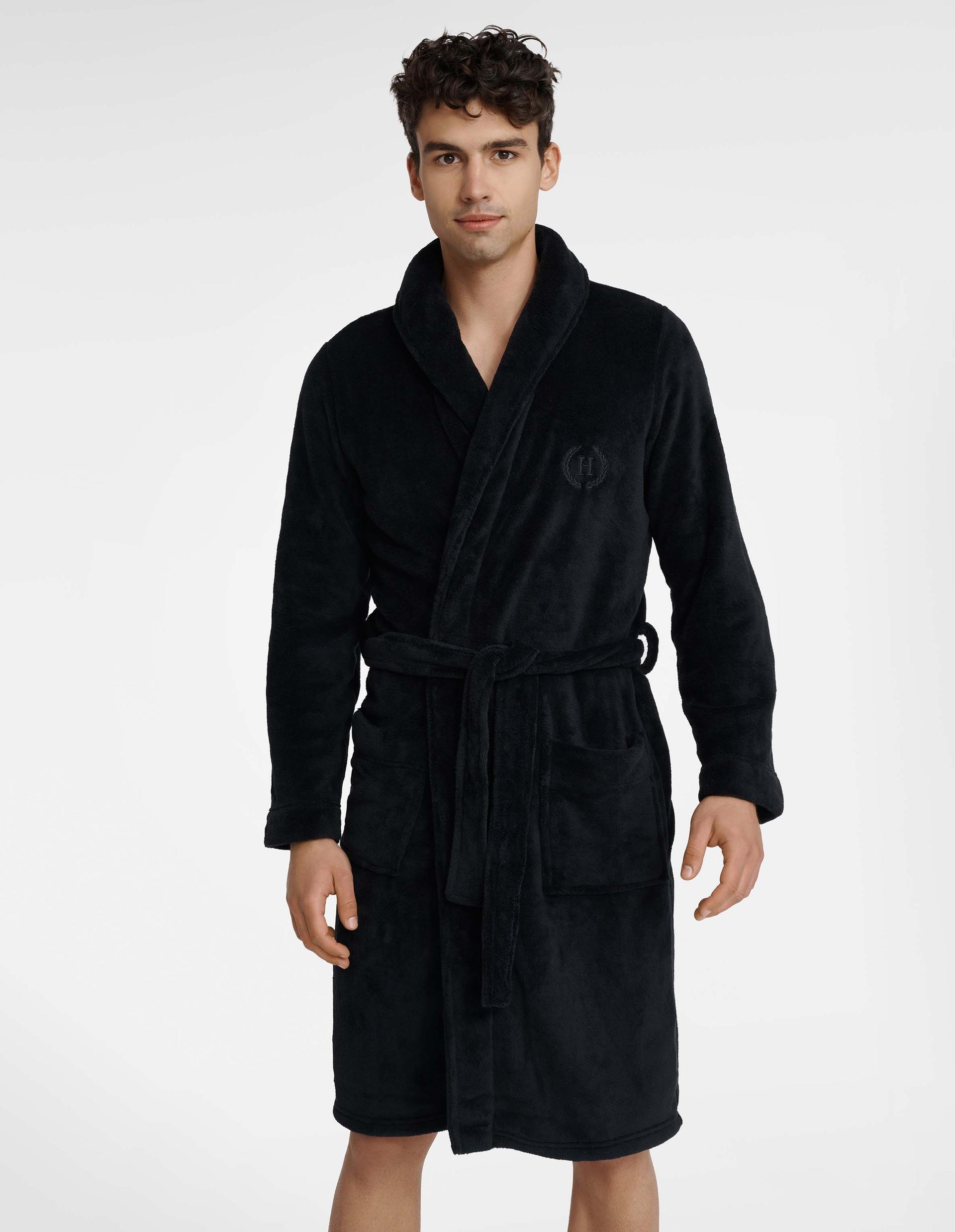 Bathrobe Untimes Black 1