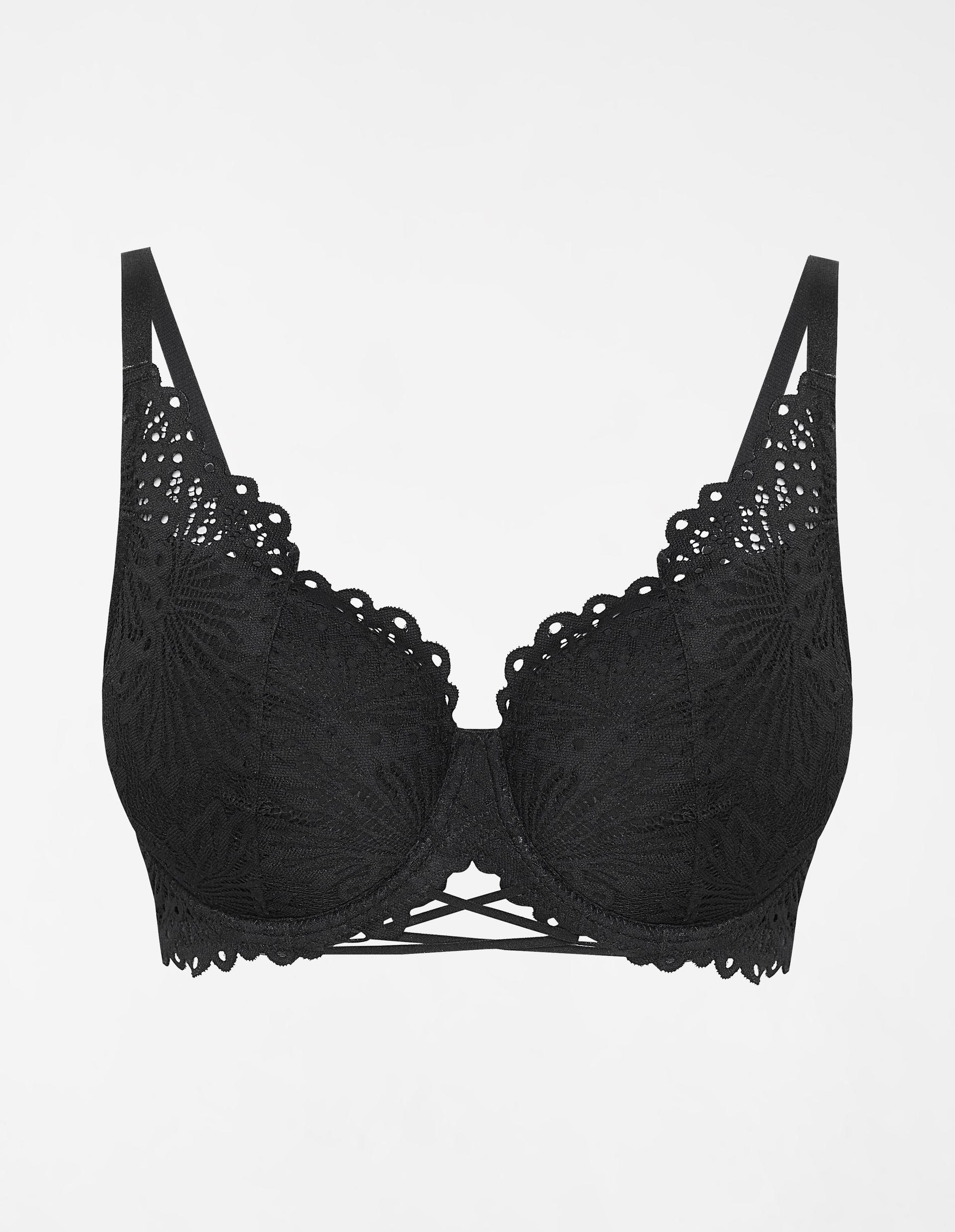 PADDED BRA Star Black 6