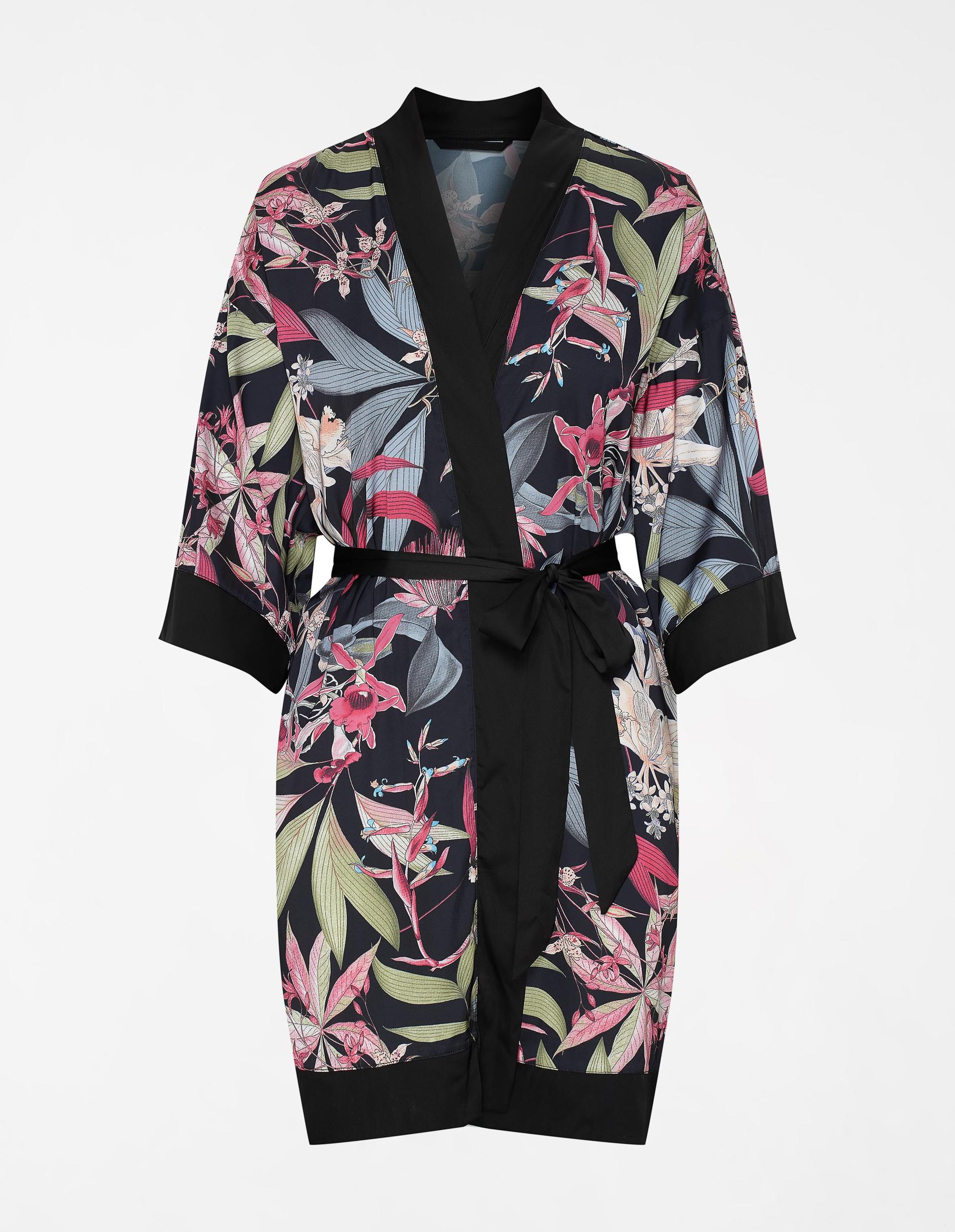 Dressing-gown Wildflower Black 5