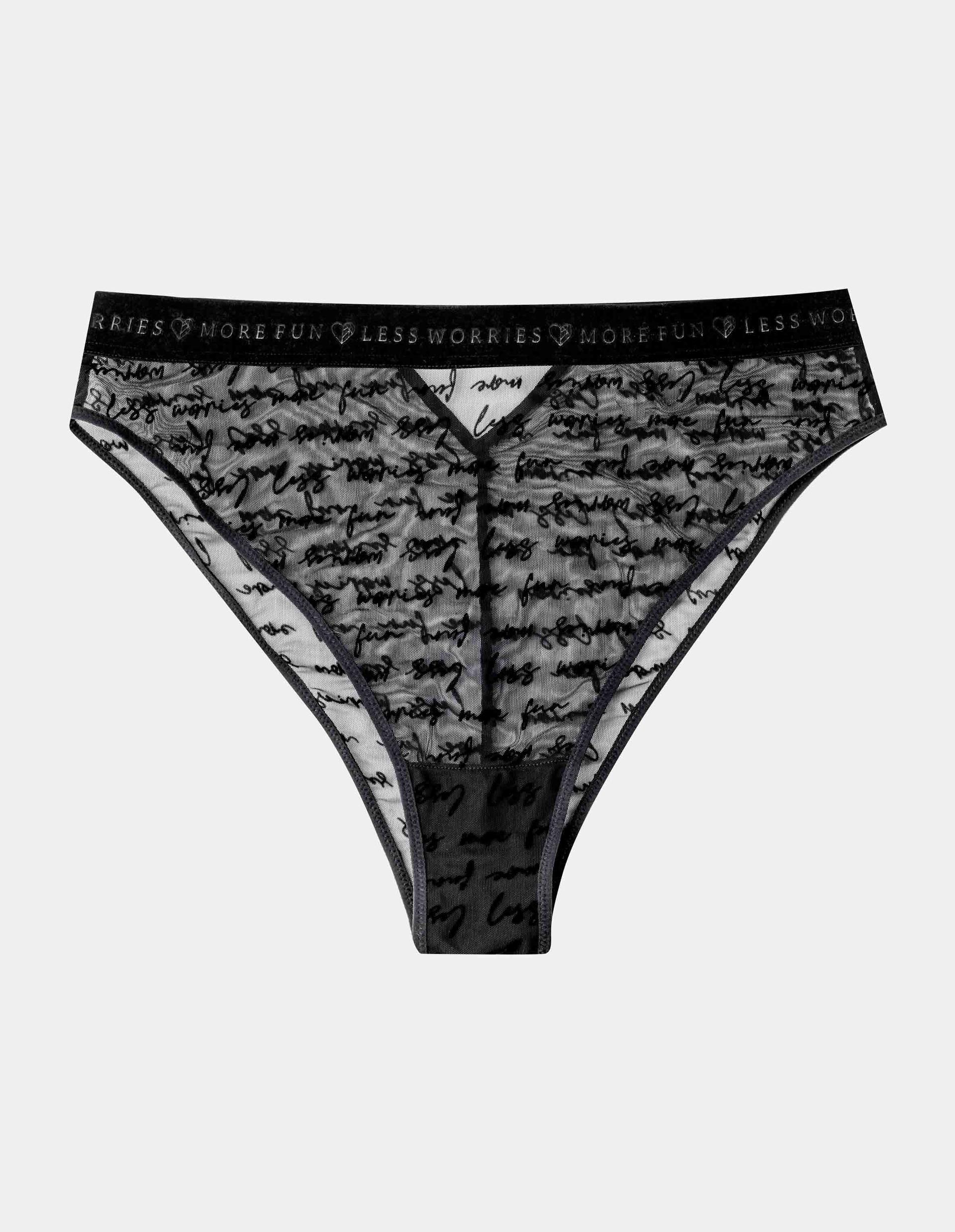 High-waisted briefs Naomy Black 7