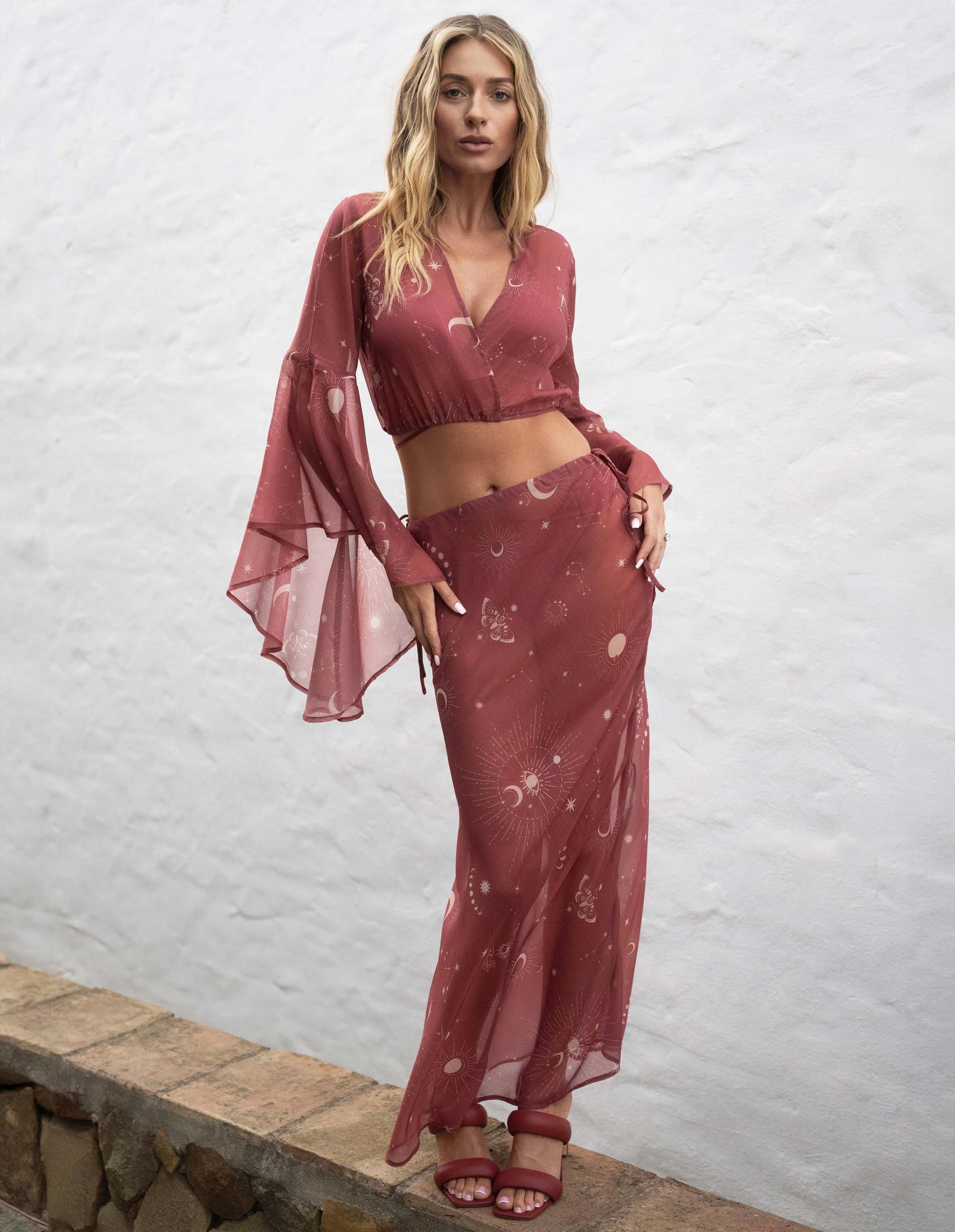 Beach skirt Lunar brown 1