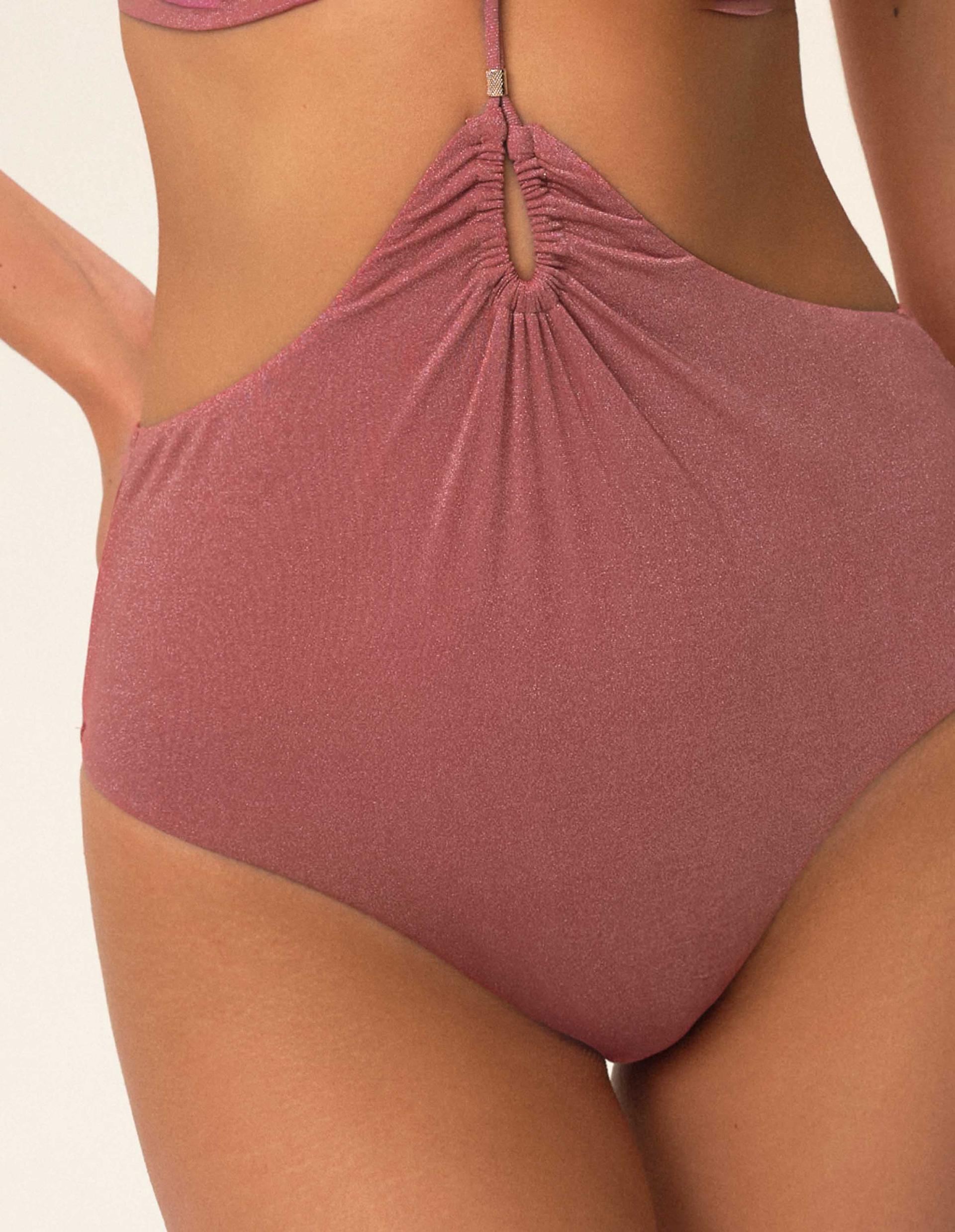 One-piece swimsuit Lunar brown 9