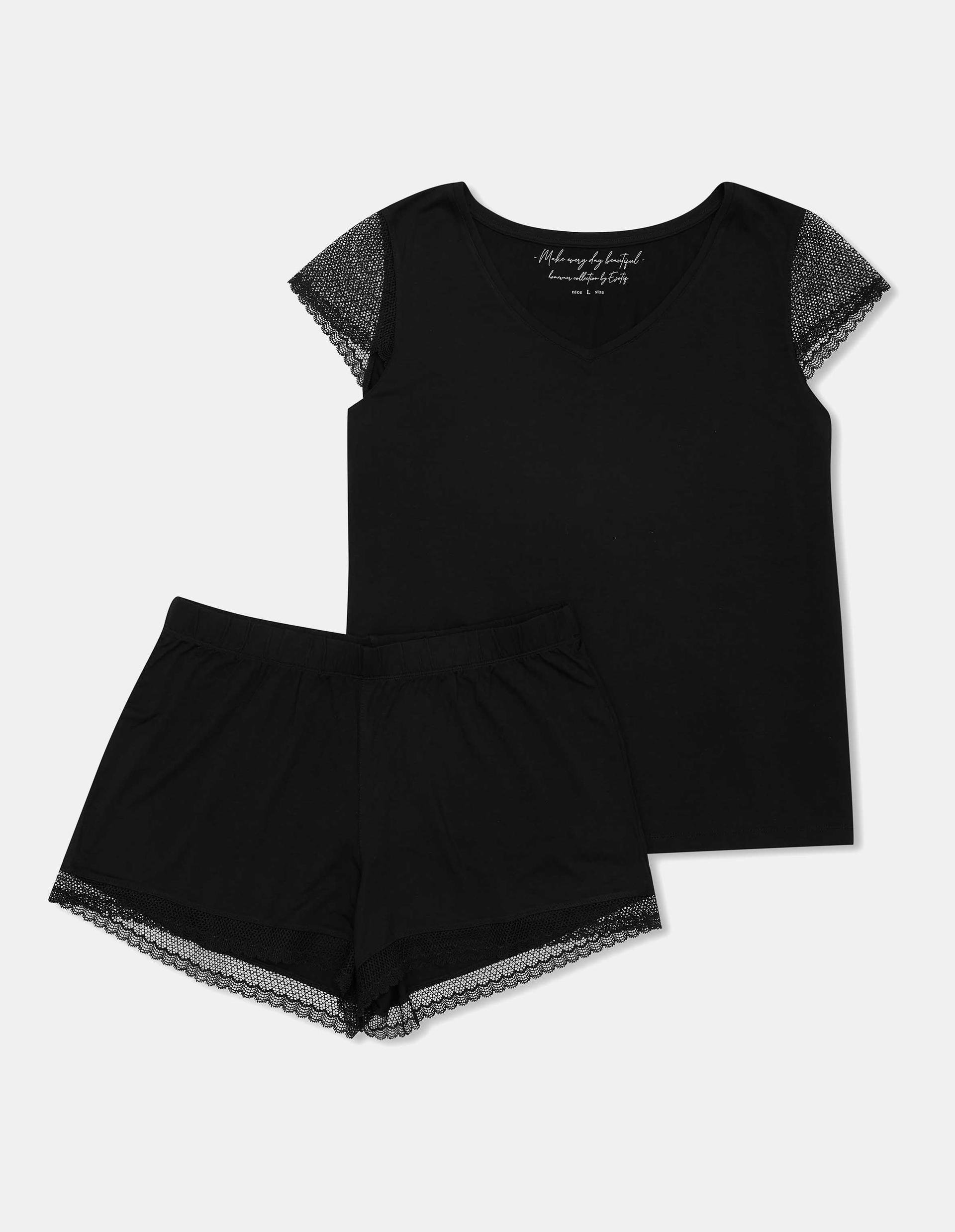 Pyjama Divine Schwarz 6