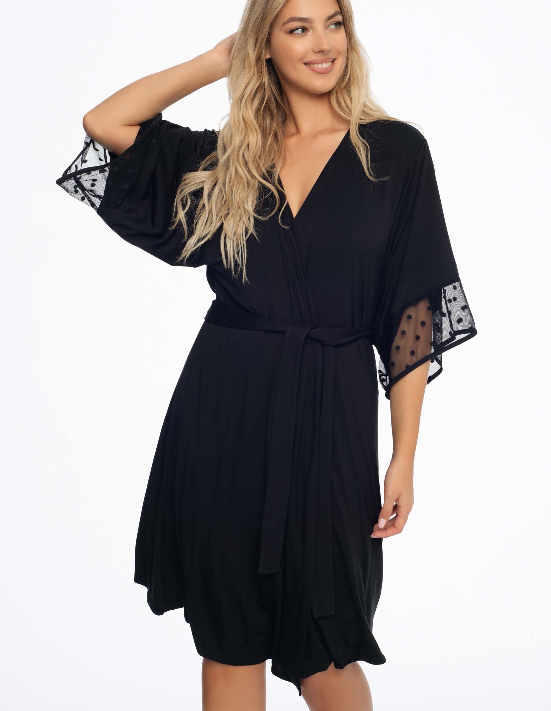 Dressing gowns Diary Black 1