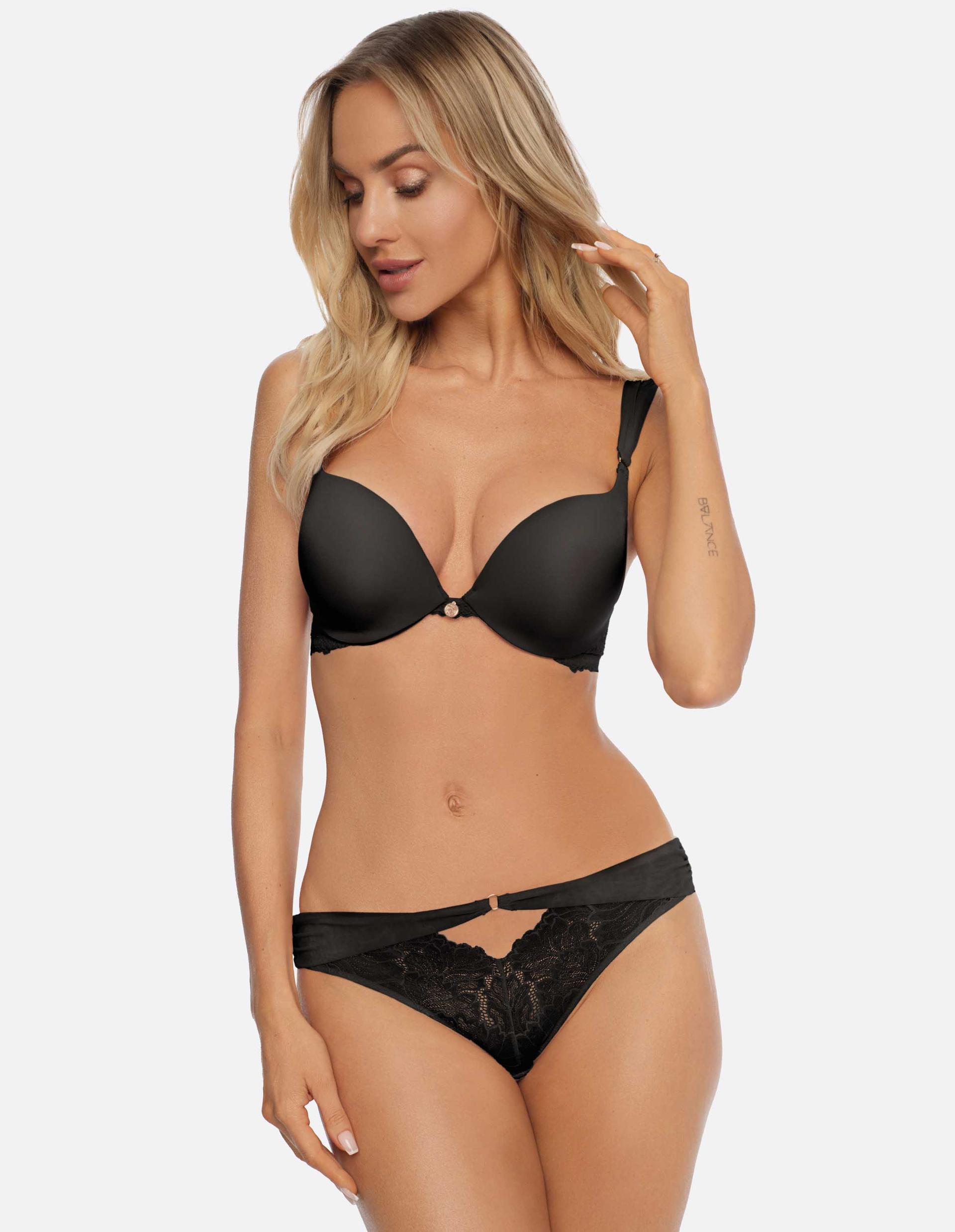 Push-up bra Neo Black 5