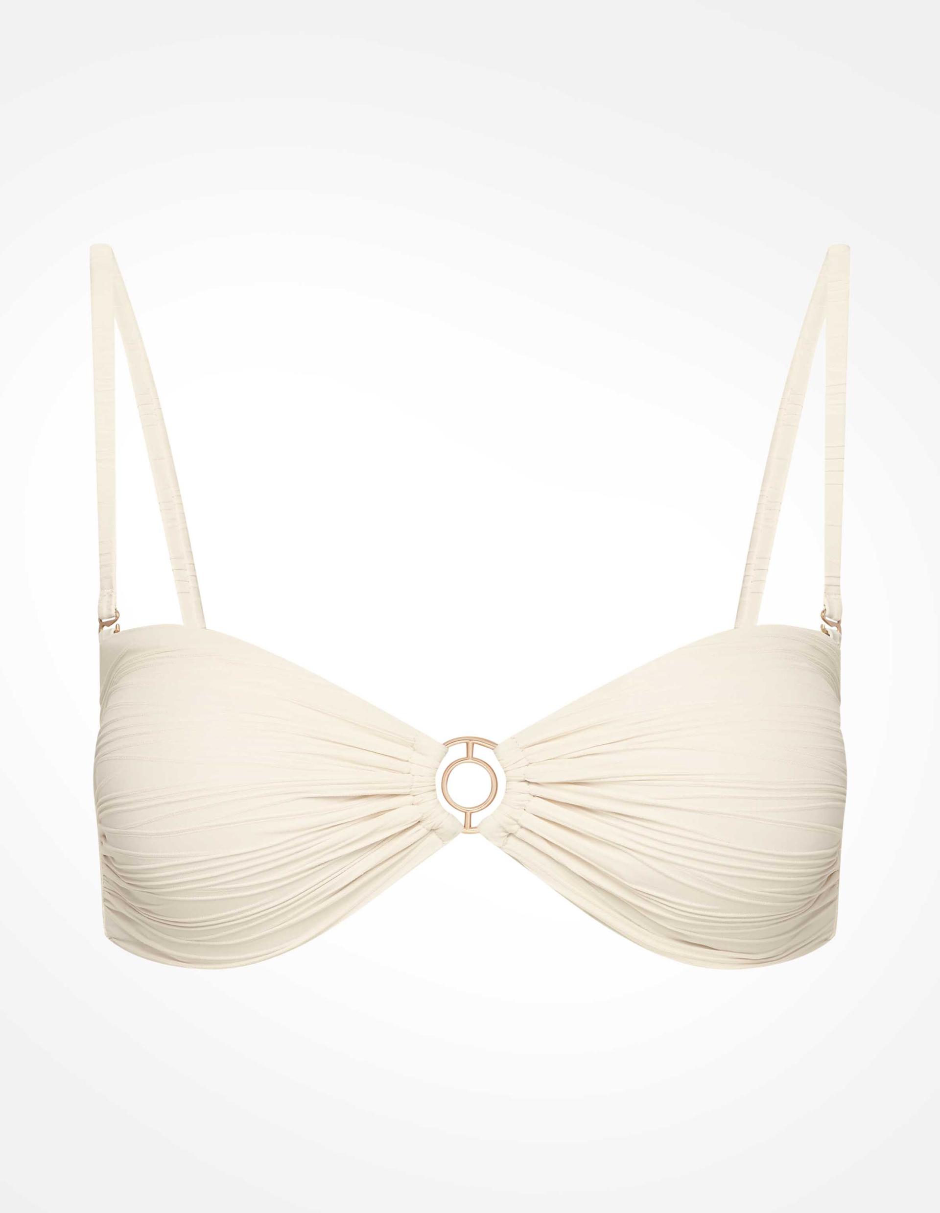 Bikini top bandeau Anaise cream 6