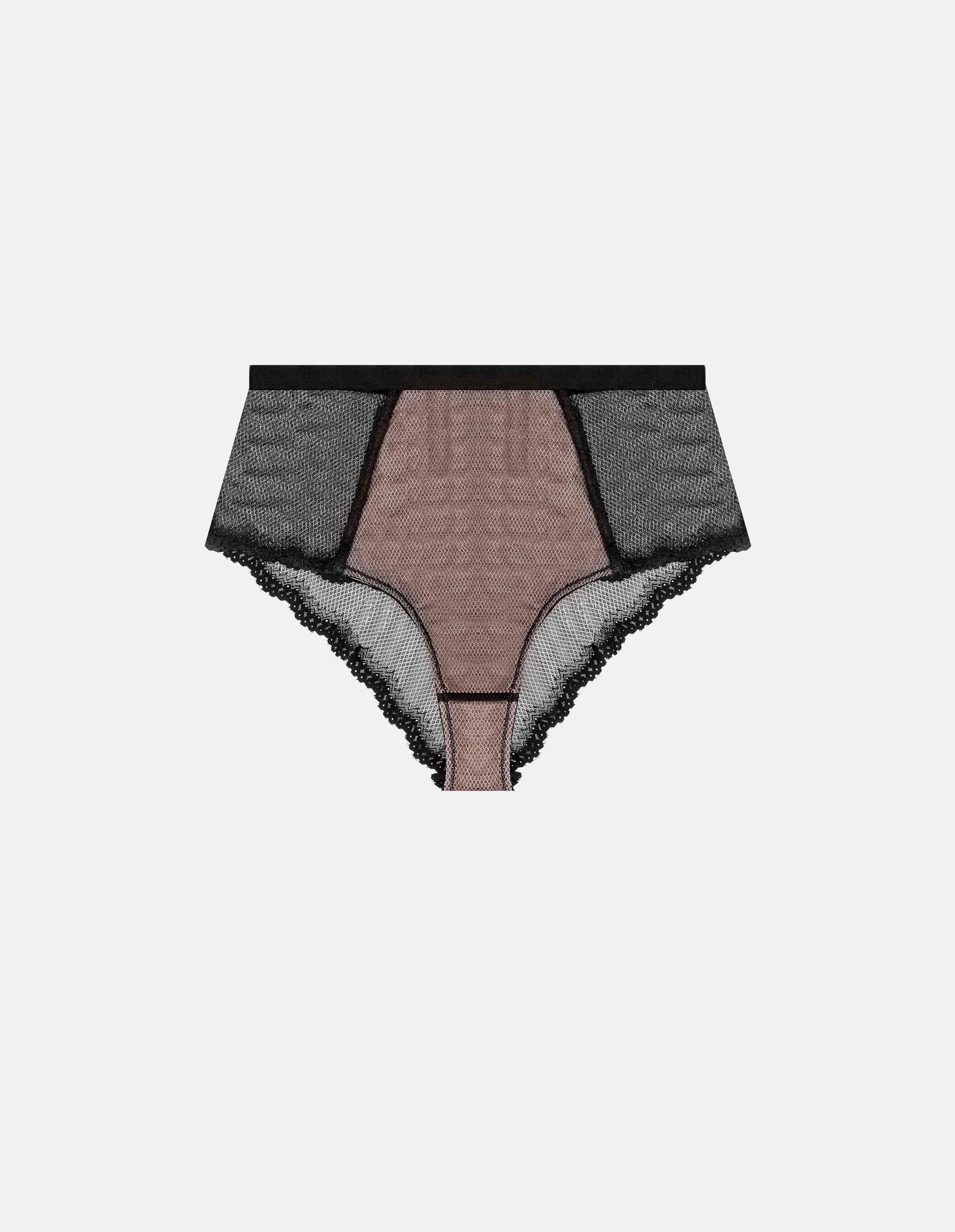 High-waisted briefs Notice black and gold 6