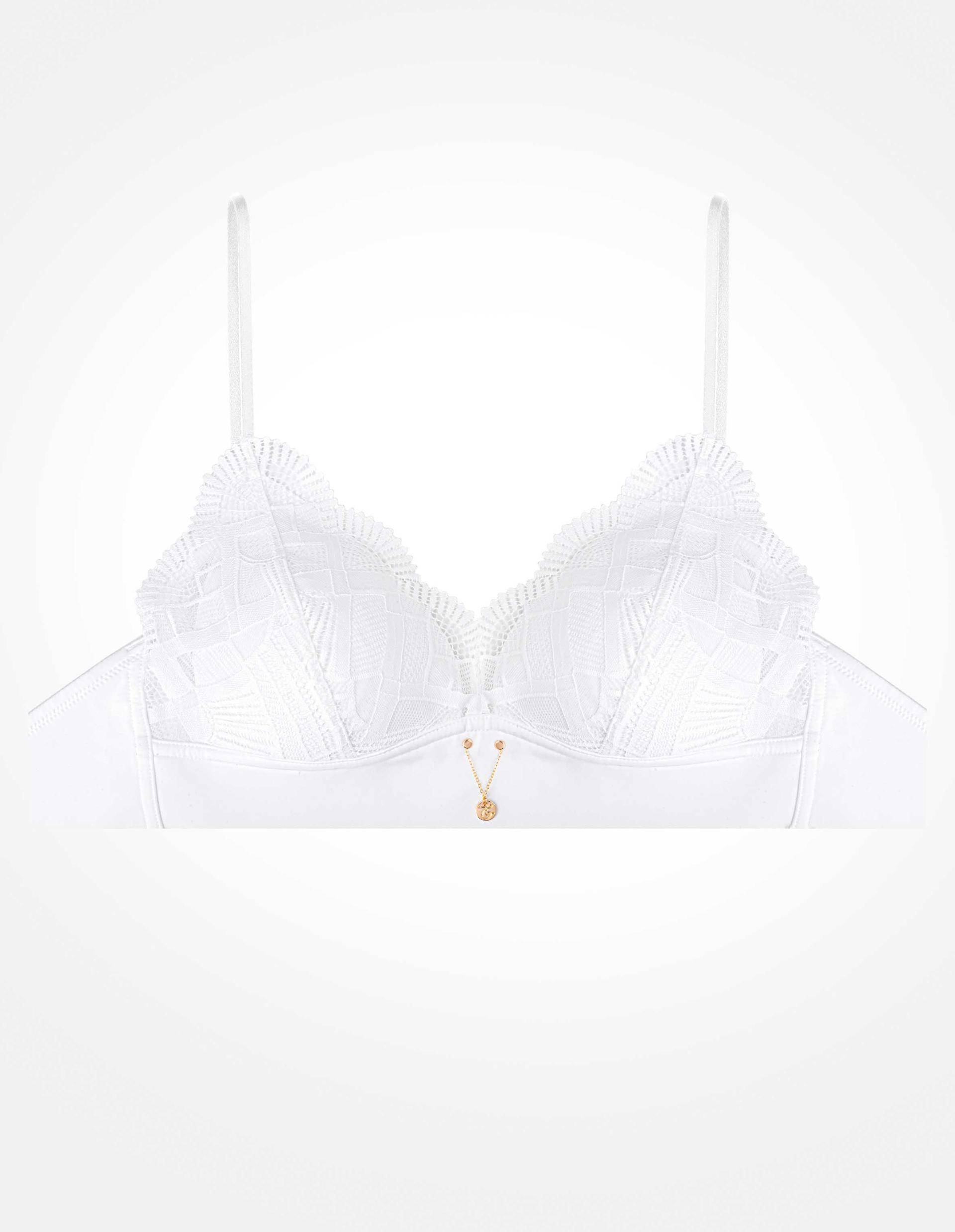 Triangle bra Intro White 6