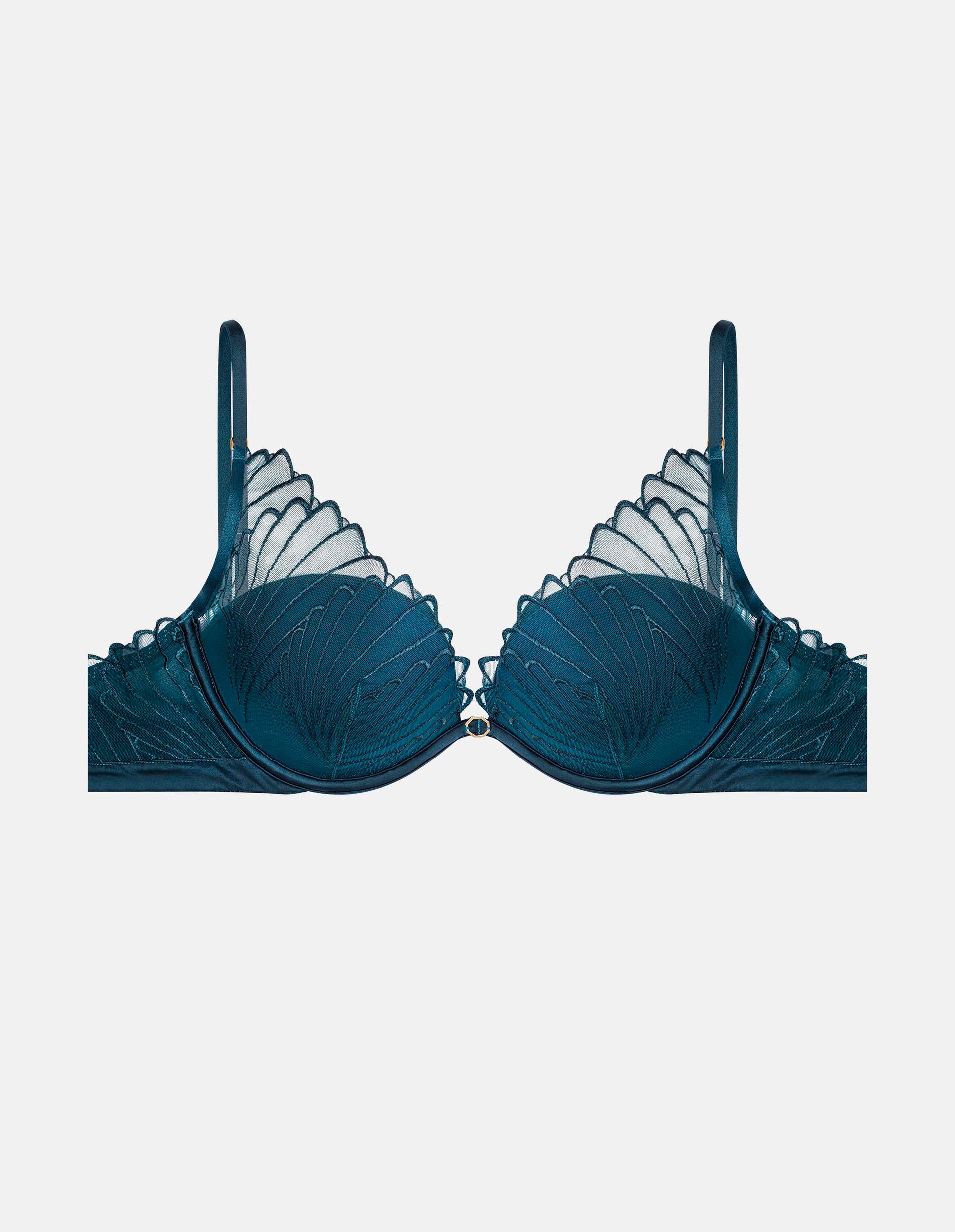 Push-up bra Nugat dark ​​green 6