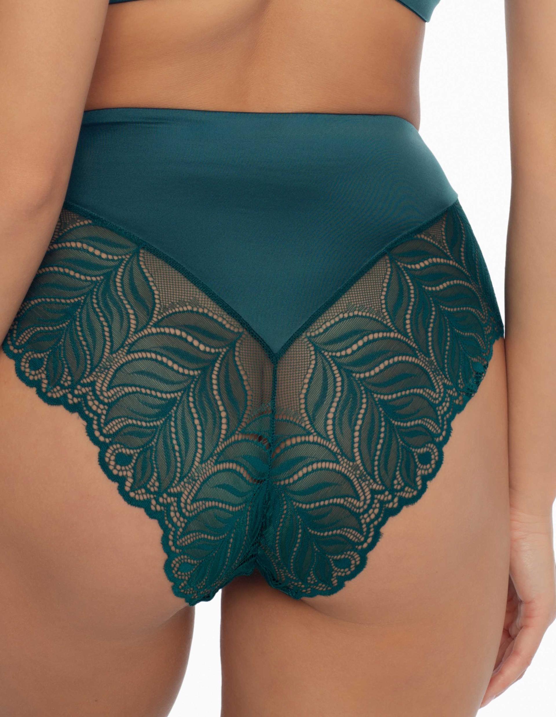 High-waisted briefs Korin dark ​​green 4