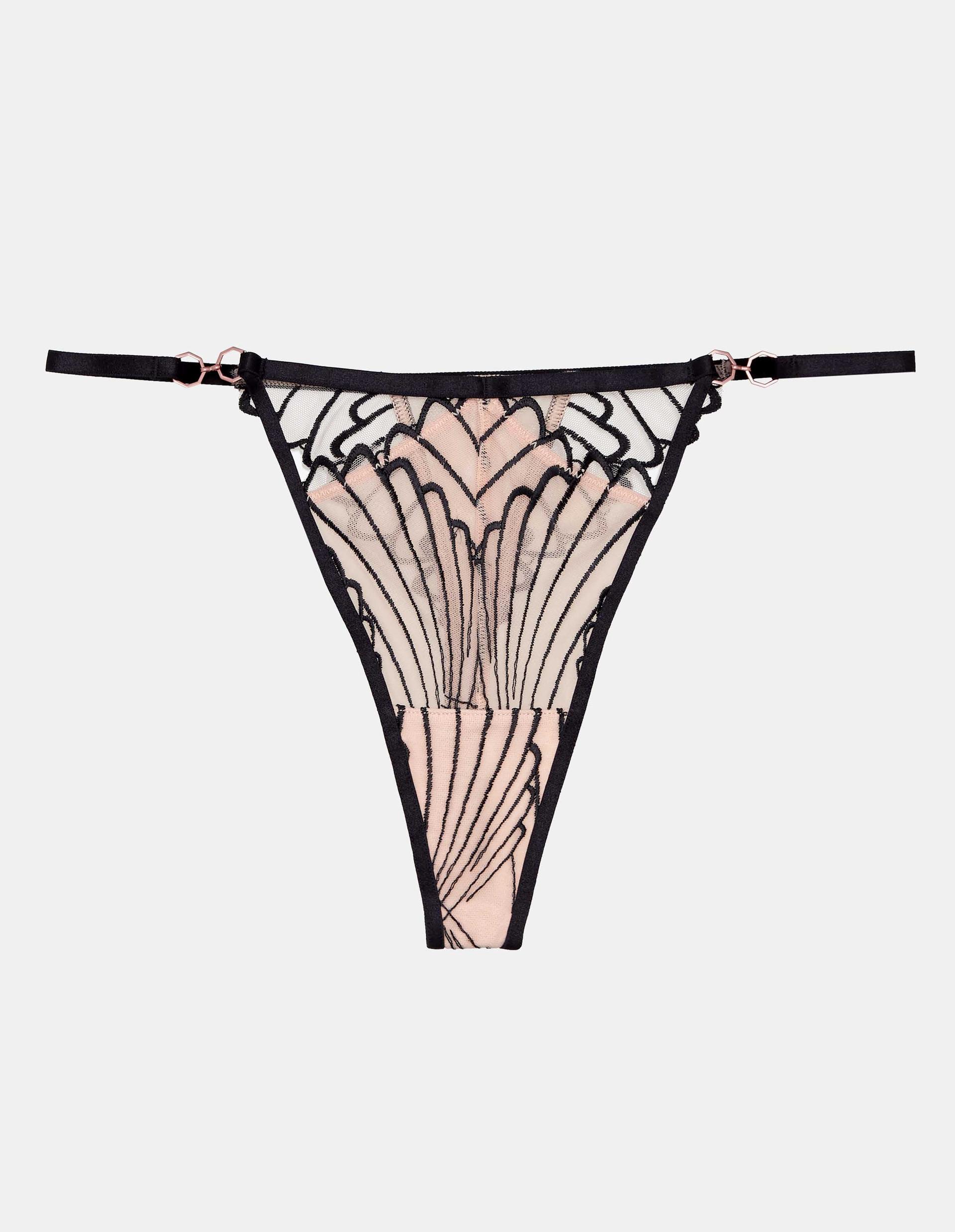 Thongs Nugat black and gold 6