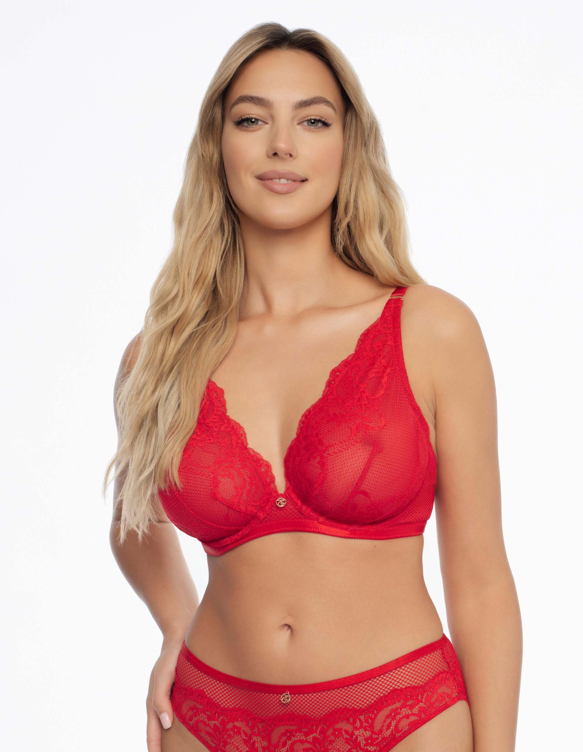 Soft bra Ilya Red 2