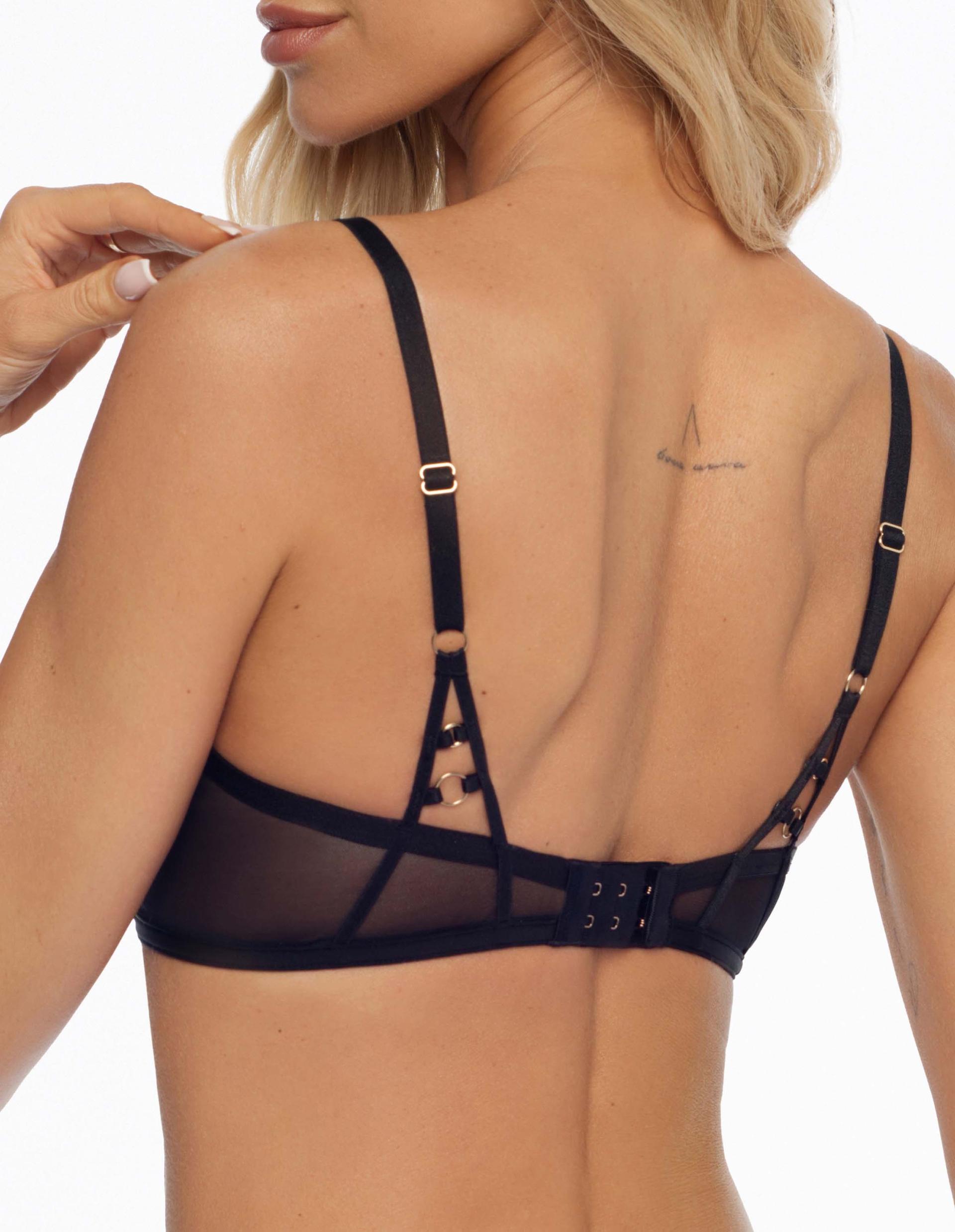 Push-up bra Nuts Black 4