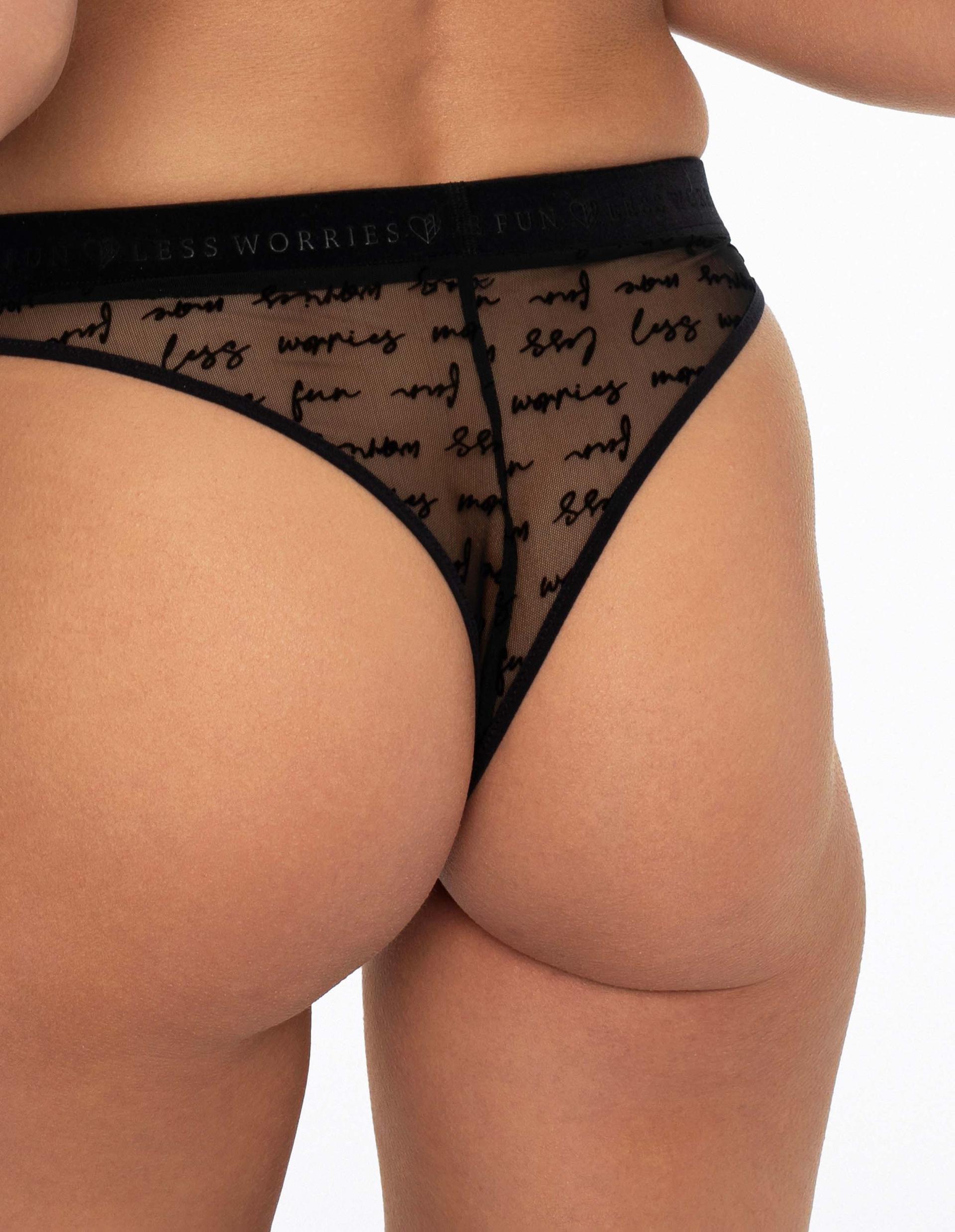 Thongs Naomy Black 4