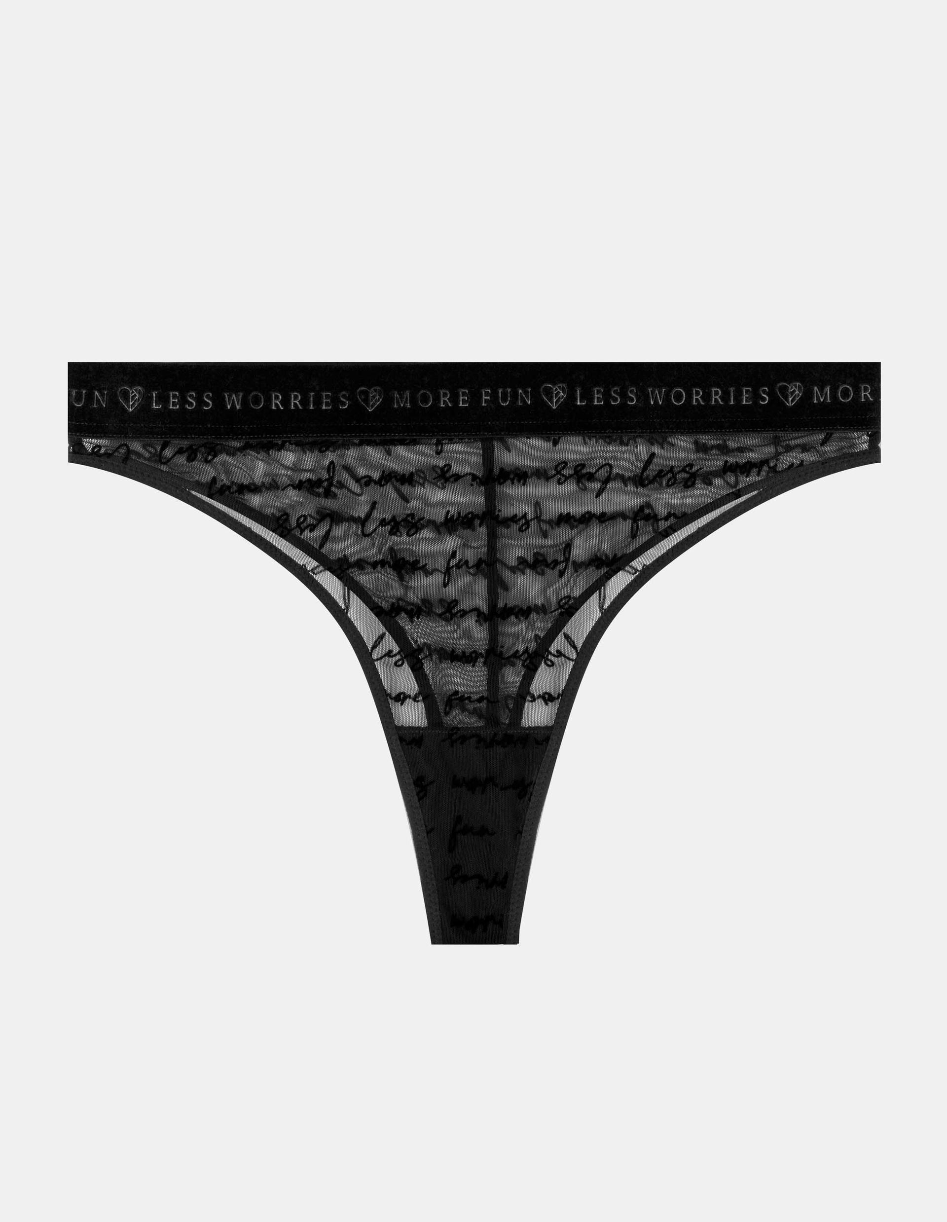 Thongs Naomy Black 6